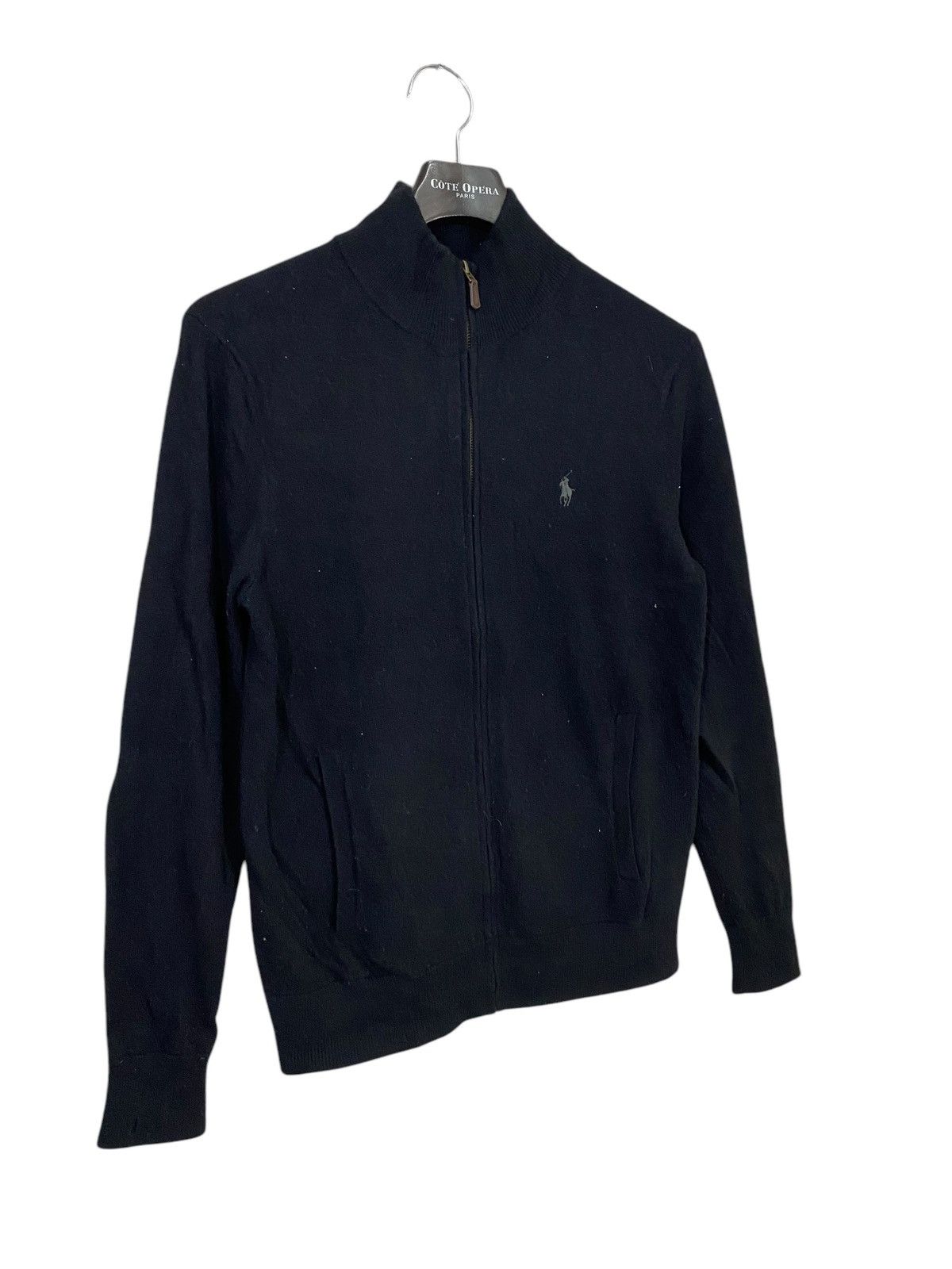 Polo Ralph Lauren × Ralph Lauren Polo ralph lauren small pony wool soft sweater zipper Size US S / EU 44-46 / 1 - 2 Thumbnail