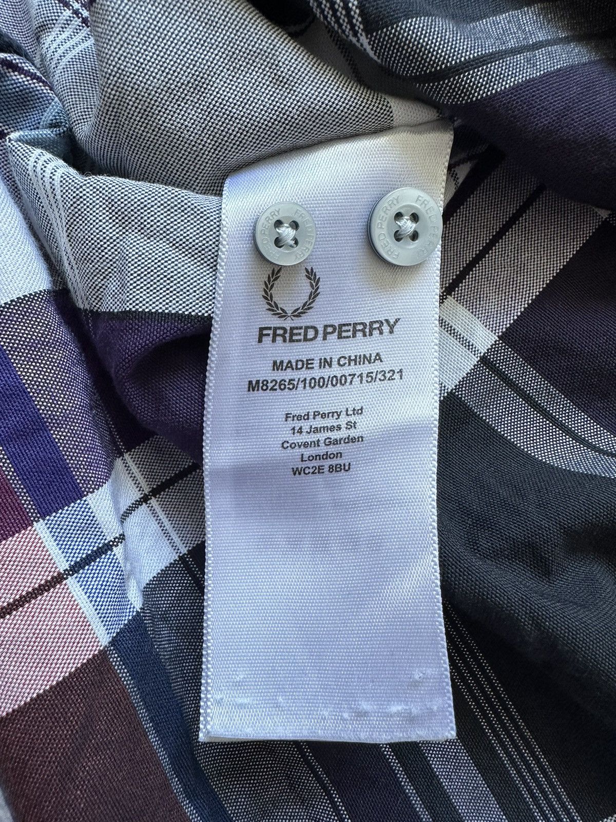 Fred Perry shirts for men fred perry long sleeve multicolor size large Size US L / EU 52-54 / 3 - 9 Thumbnail