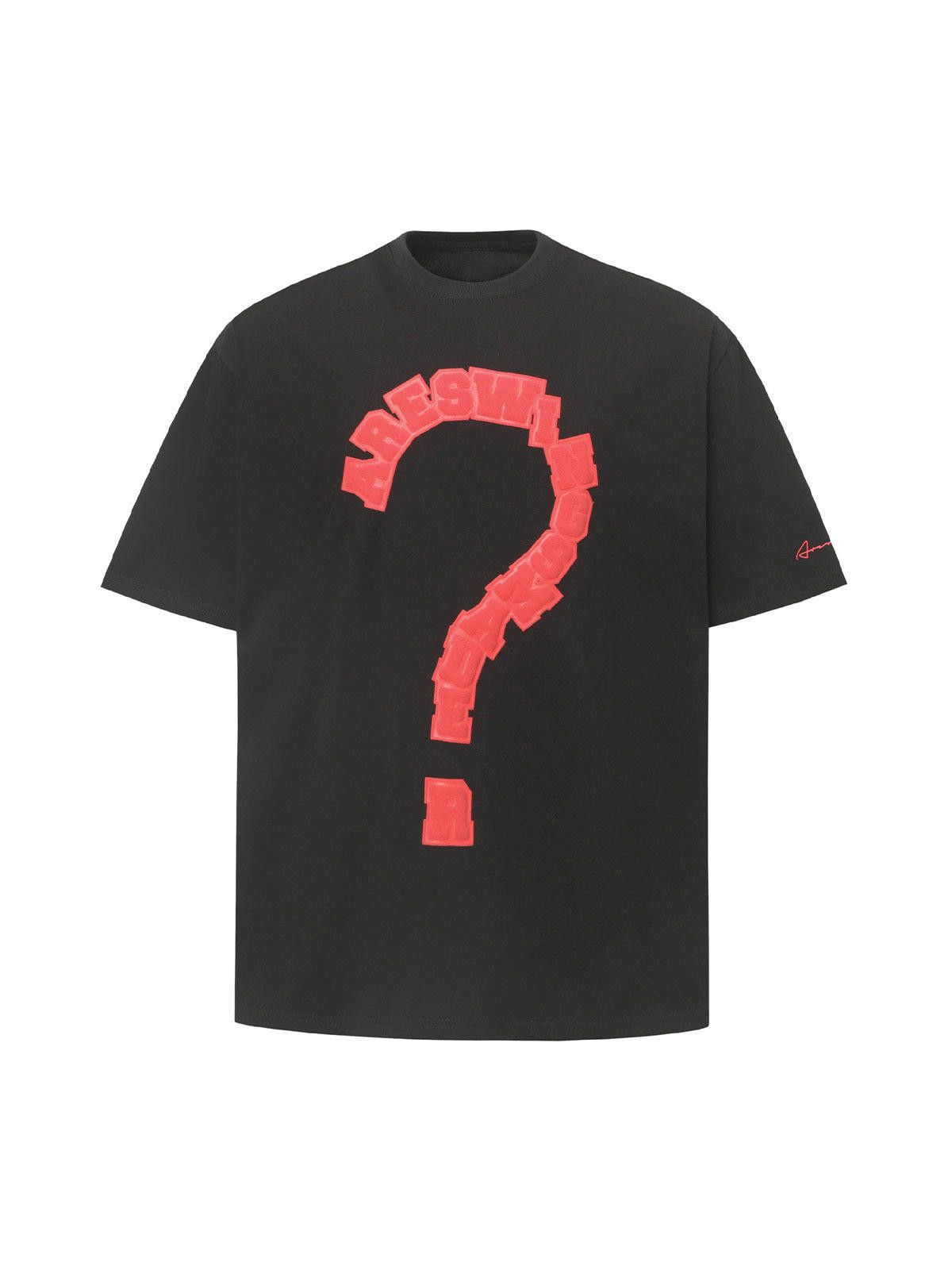 Other Question Mark Graphic T-Shirt Size US M / EU 48-50 / 2 - 2 Thumbnail