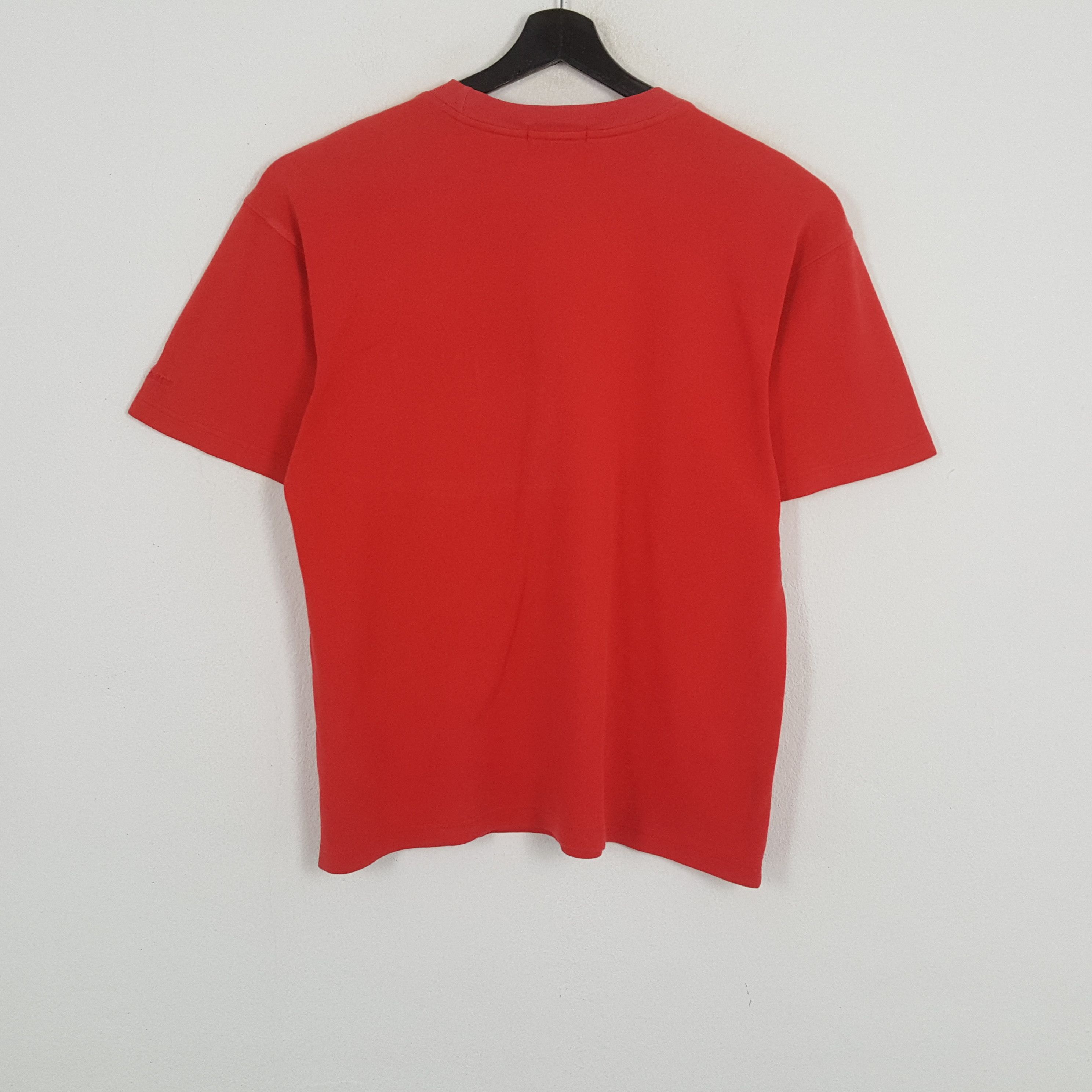 Vintage YVES SAINT LAURENT Luxury Fashion Brand Spellout Tshirt Size US L / EU 52-54 / 3 - 3 Thumbnail