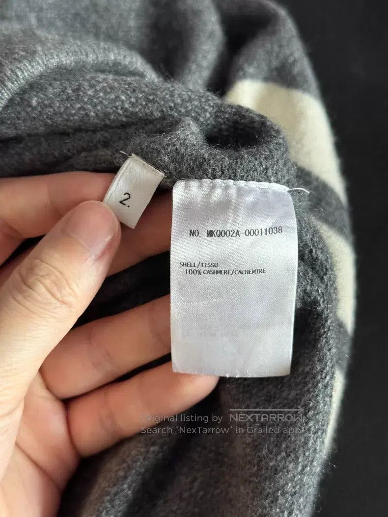 Thom Browne Thom Browne size 2 Grey Cashmere Sweatpants Size US 28 / EU 44 - 4 Thumbnail