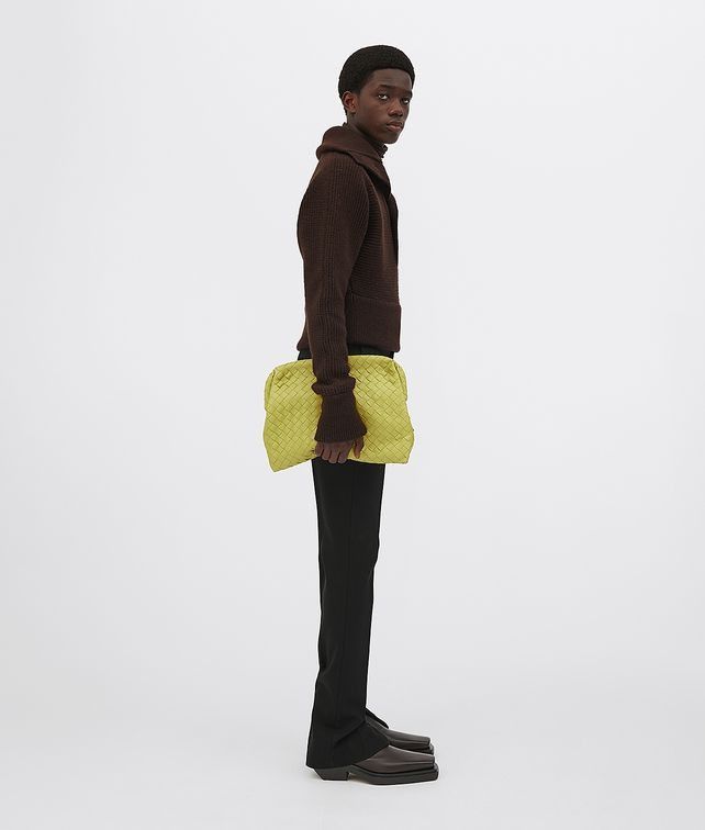 Bottega Veneta o1w1db10525 Size: OS / Clasp Pouch in Yellow Size ONE SIZE - 4 Thumbnail