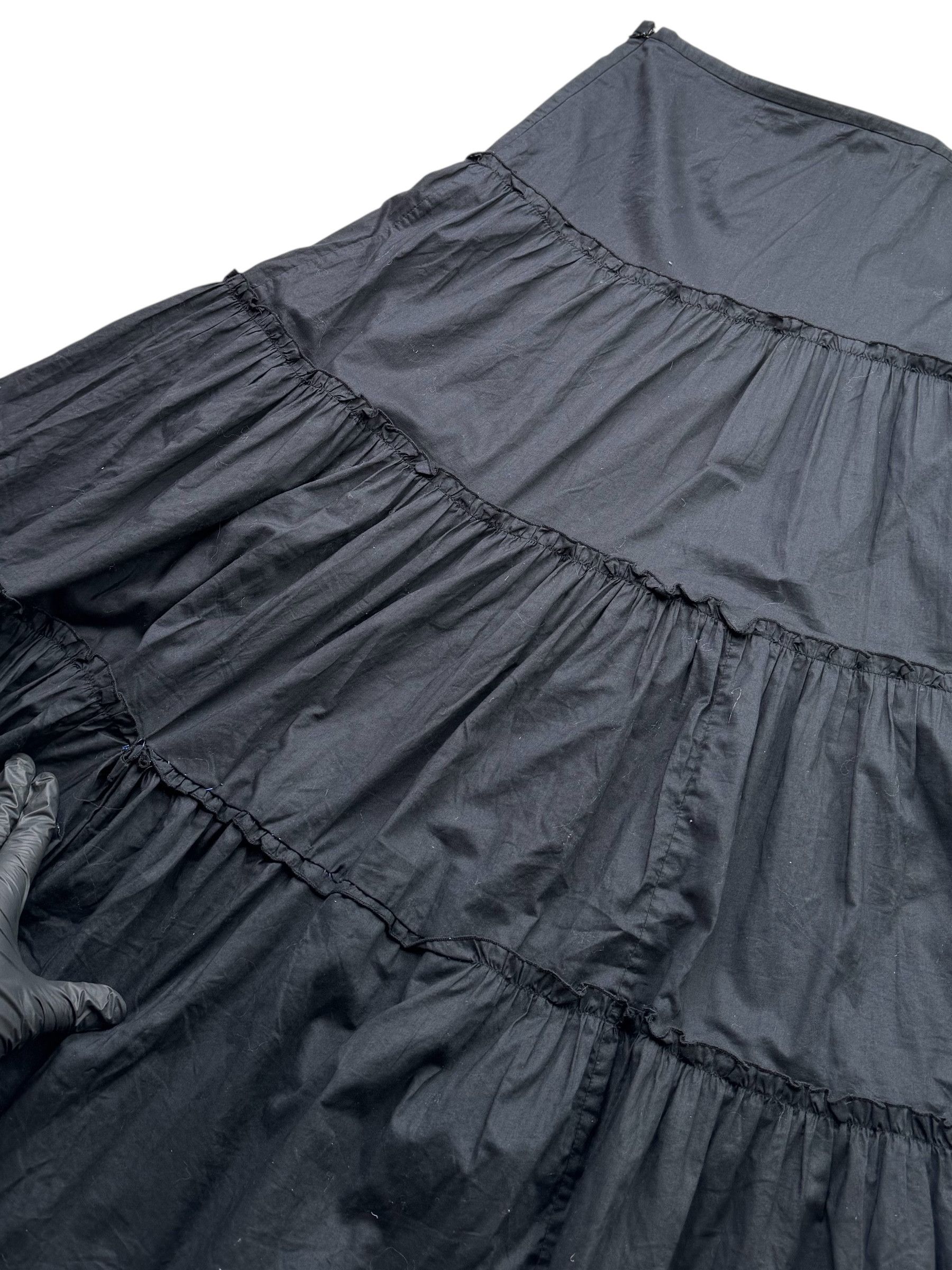 Japanese Brand Vintage Maxi Skirt W227(V9) Size 32" / US 10 / IT 46 - 5 Thumbnail