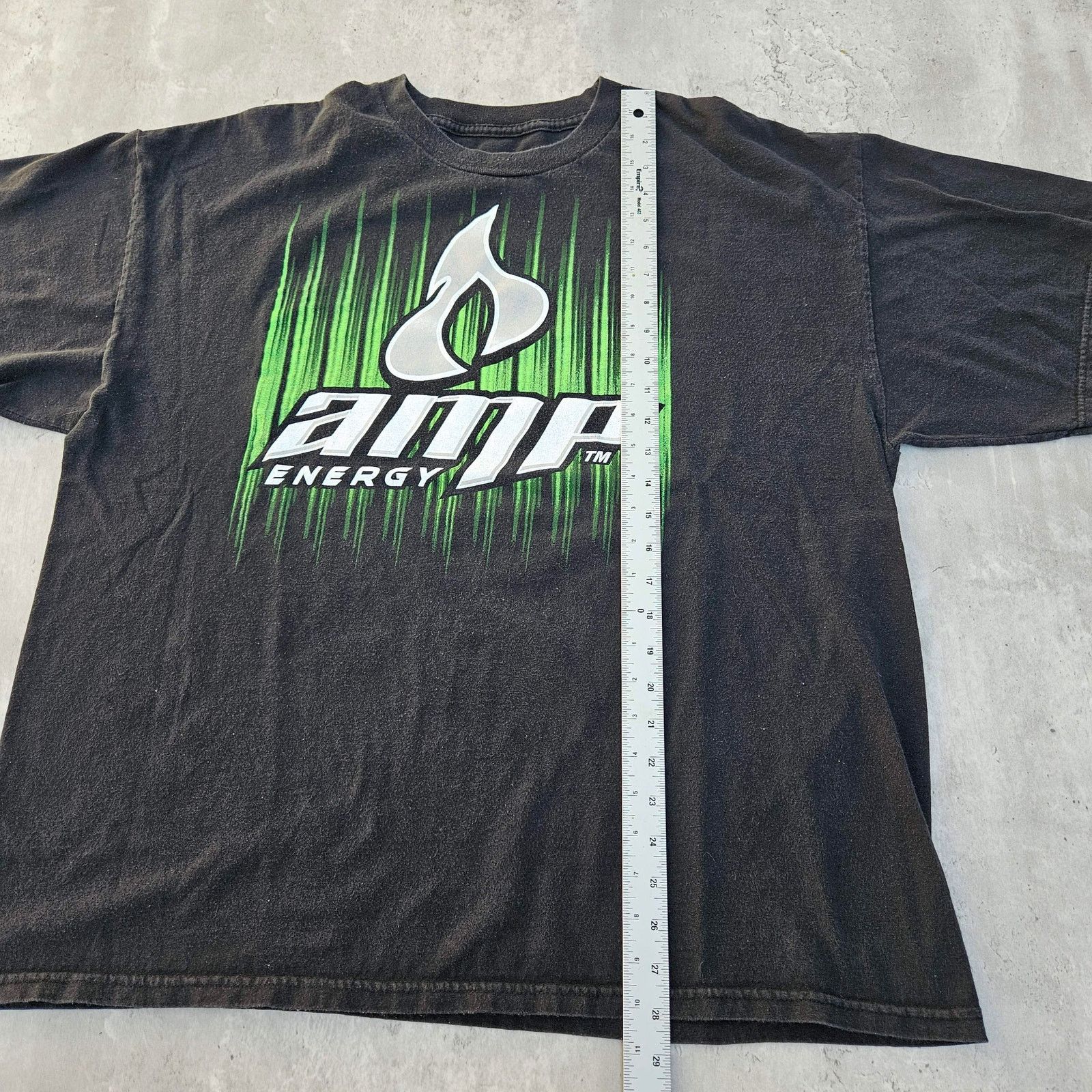 AMP Amp Energy Racing T-Shirt Black Size XL Y2K Size US XL / EU 56 / 4 - 6 Thumbnail