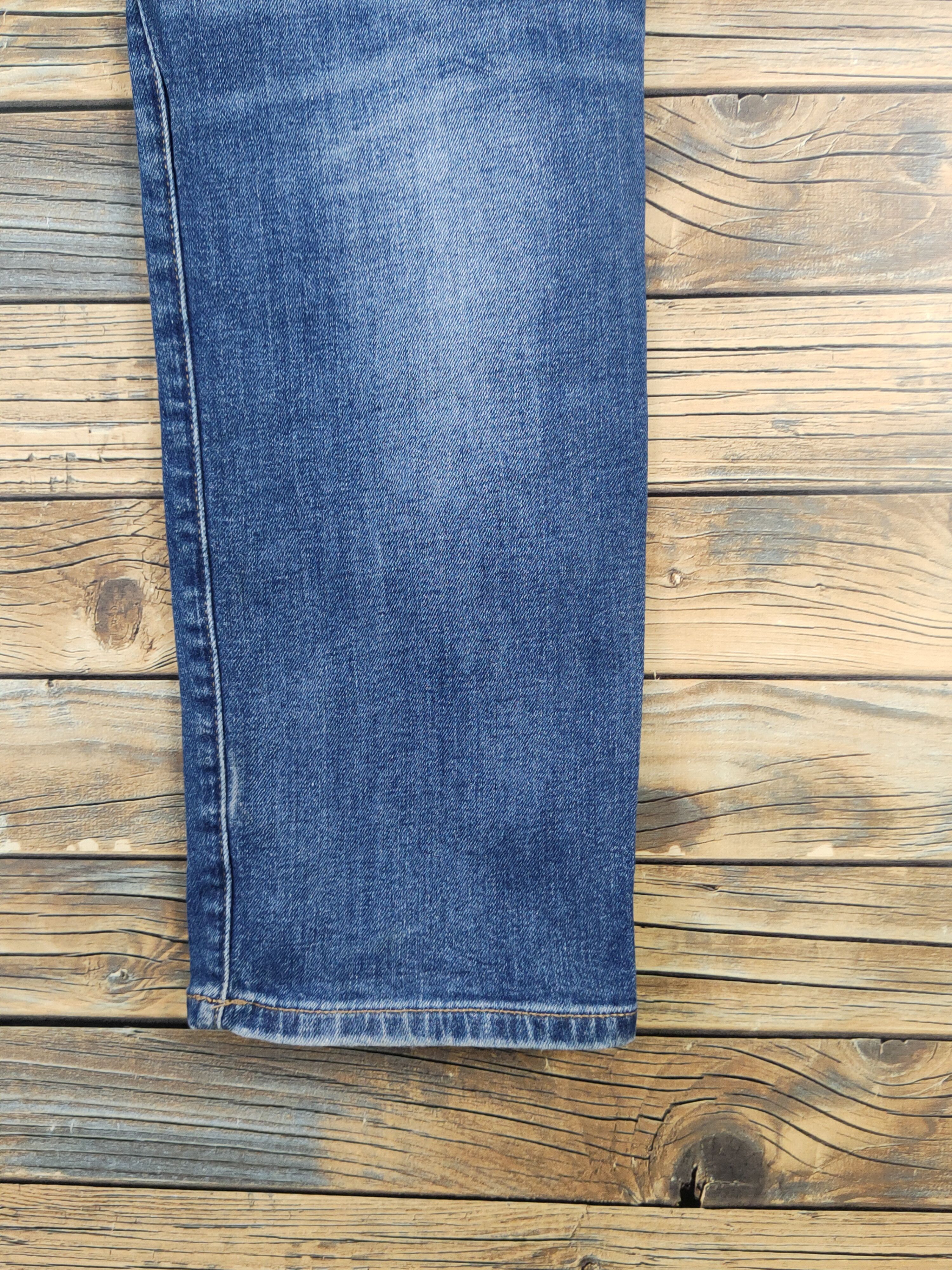 Japanese Brand Uniqlo japan Blue Distressed Ripped Jeans #W1406 Size US 32 / EU 48 - 11 Thumbnail