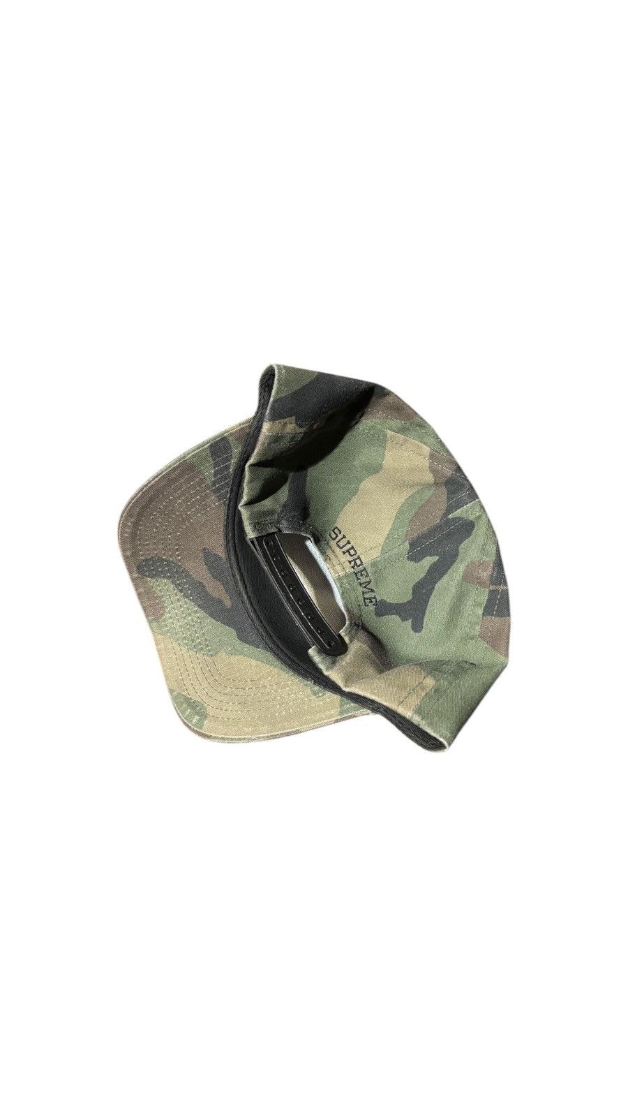 Supreme × Vintage Supreme Land Of The Free FW 2010 Camo Snapback Size ONE SIZE - 2 Thumbnail