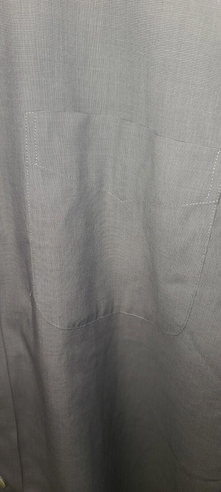 Brooks Brothers Brooks Brothers 346 Dress Shirt Men's 17 4/5 Gray Slim Fit Size 38R - 2 Thumbnail