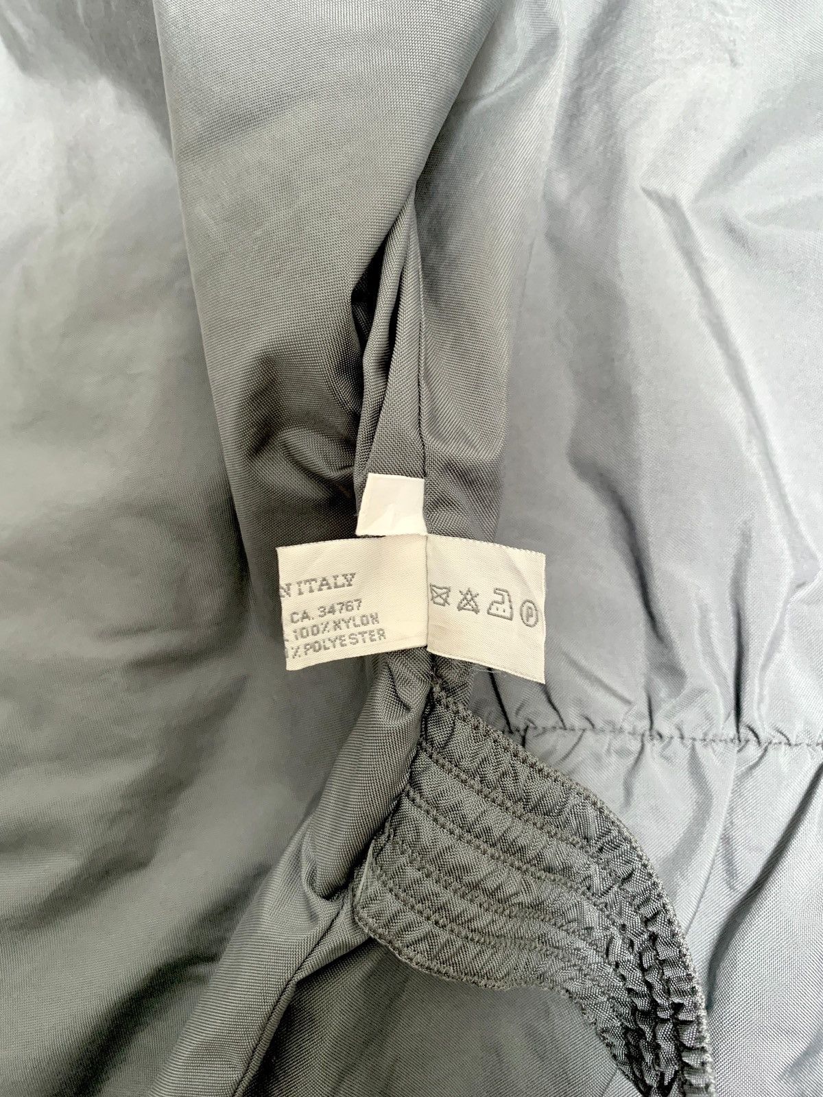 Miu Miu 90s Nylon Belted Jacket Size M / US 6-8 / IT 42-44 - 11 Thumbnail