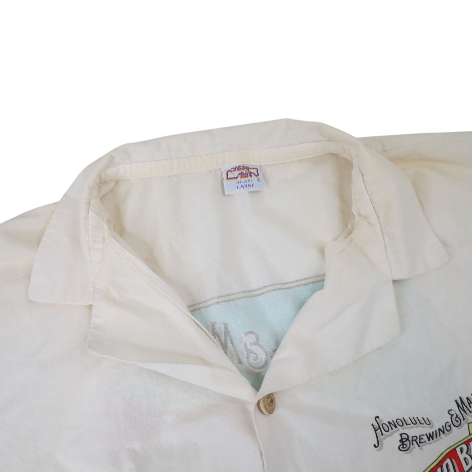 Vintage Vintage Primo Beer Hawaiian Button Up Shirt Size US L / EU 52-54 / 3 - 7 Thumbnail