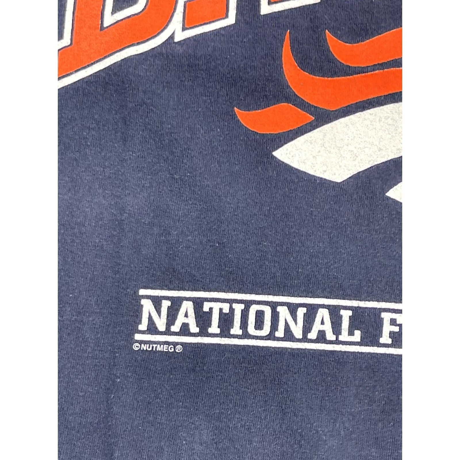 Lee VINTAGE Lee Denver Broncos NFL T-Shirt XL Blue 90s Super Bowl Champions Graphic Tee Mens Size US XL / EU 56 / 4 - 4 Thumbnail