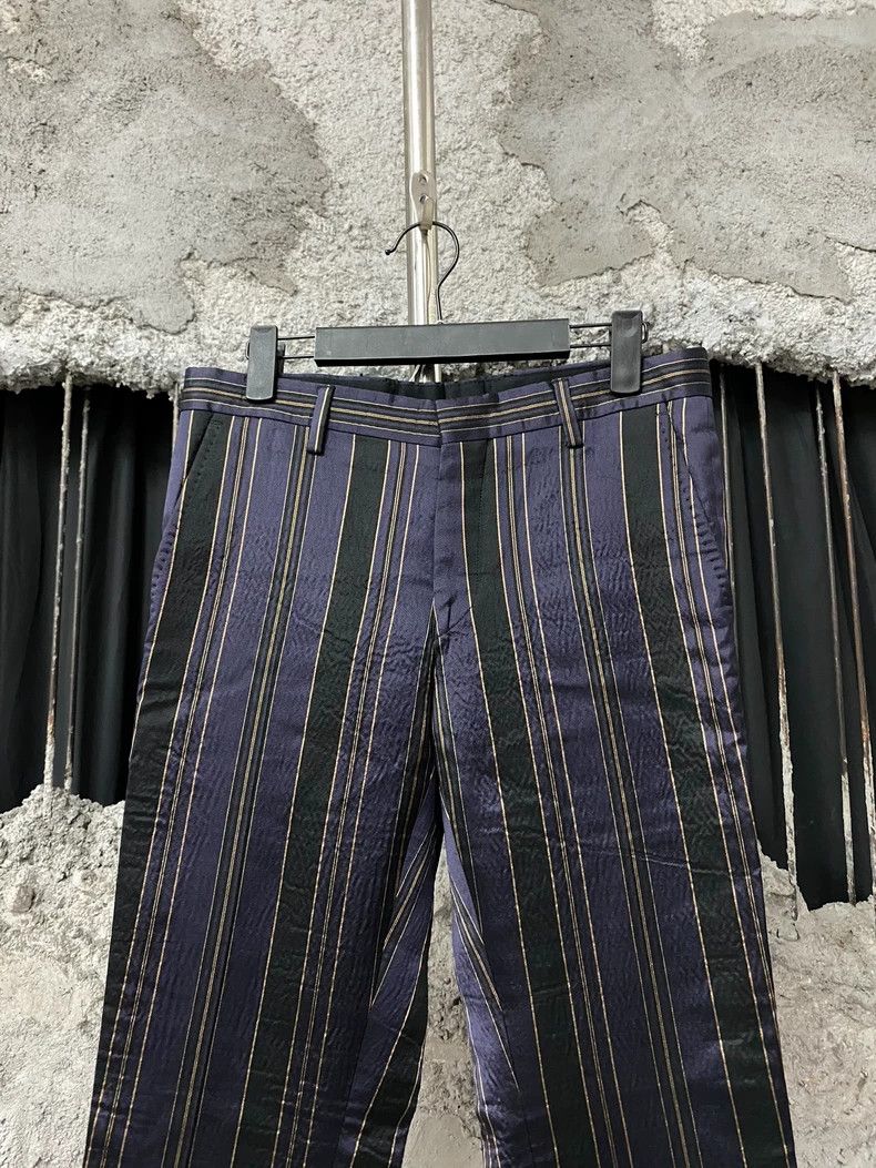 Dries Van Noten dries van noten size:44 striped trousers Size 34S - 3 Thumbnail