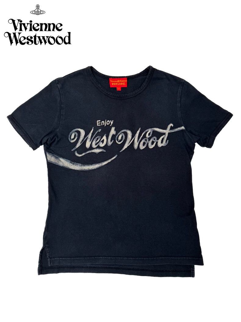 Vivienne Westwood Vivienne Westwood Skinny letter T-shirt short sleeves Size M / US 6-8 / IT 42-44 - 1 Thumbnail