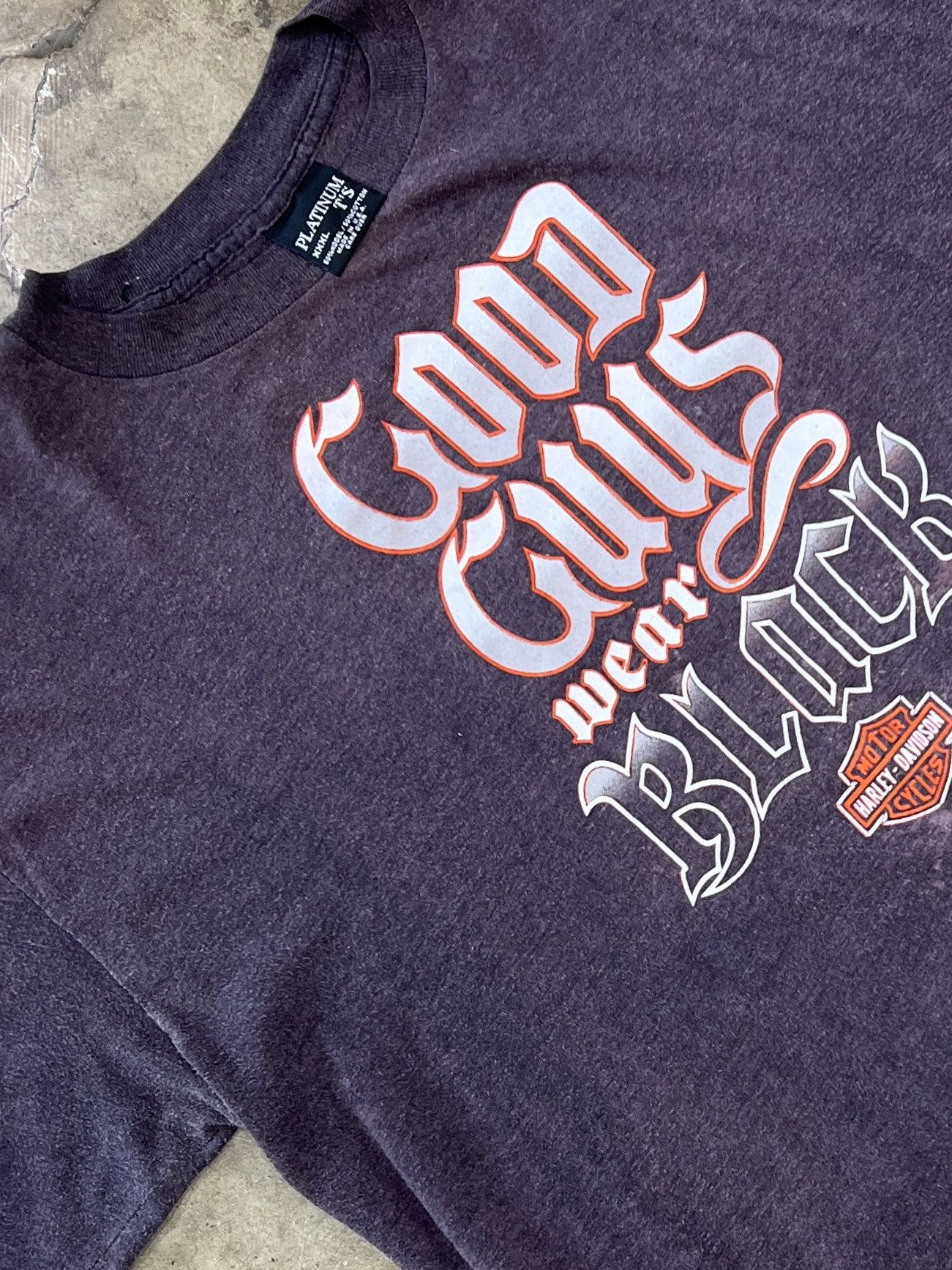 Harley Davidson Vintage 1988 Harley Davidson Good guys Wear Black XXXL Size US XXL / EU 58 / 5 - 1 Thumbnail