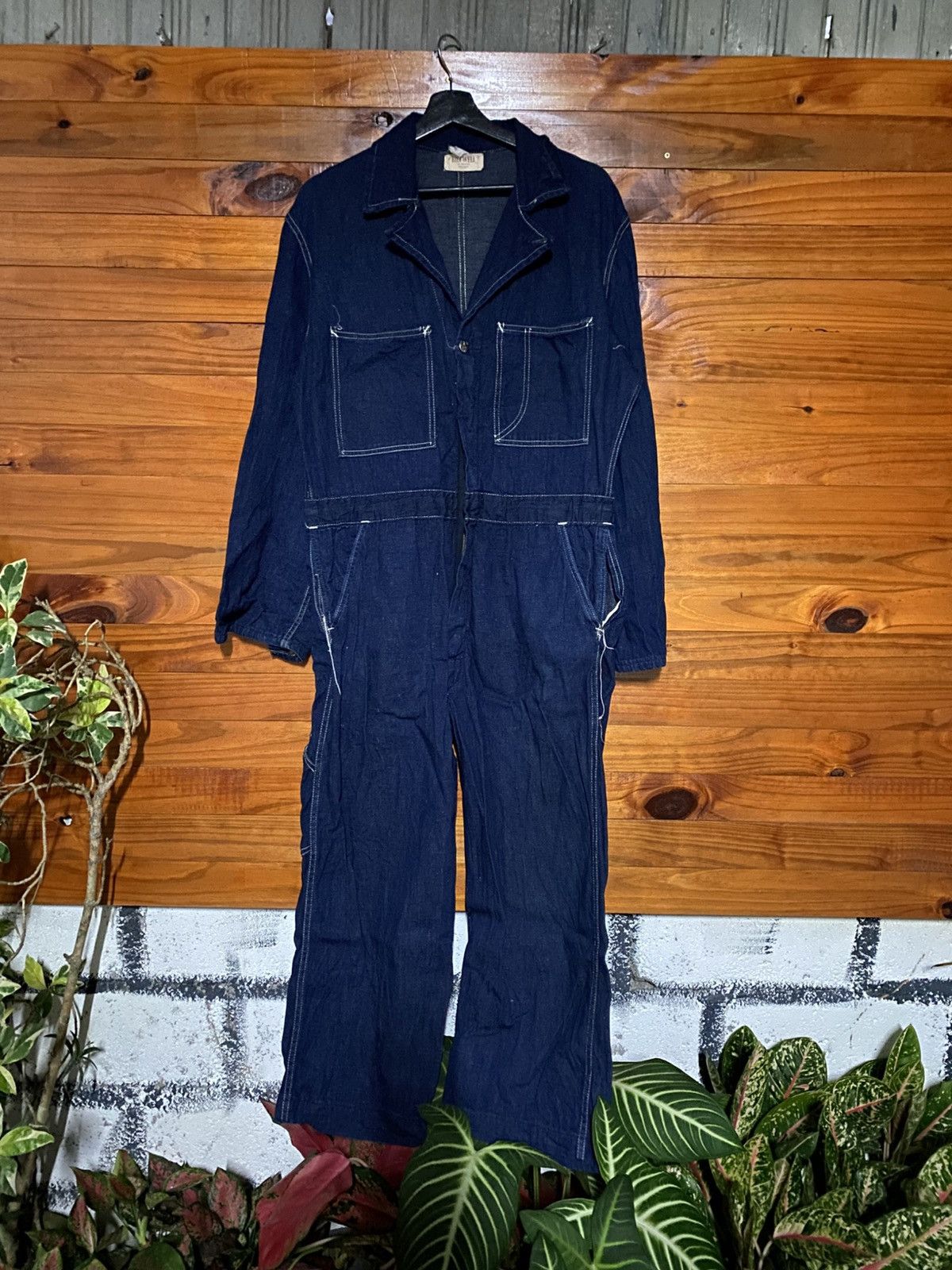 Vintage Vintage 50s-60s Bill-Well Boston Sanforized Denim Coverall Size US 34 / EU 50 - 3 Thumbnail