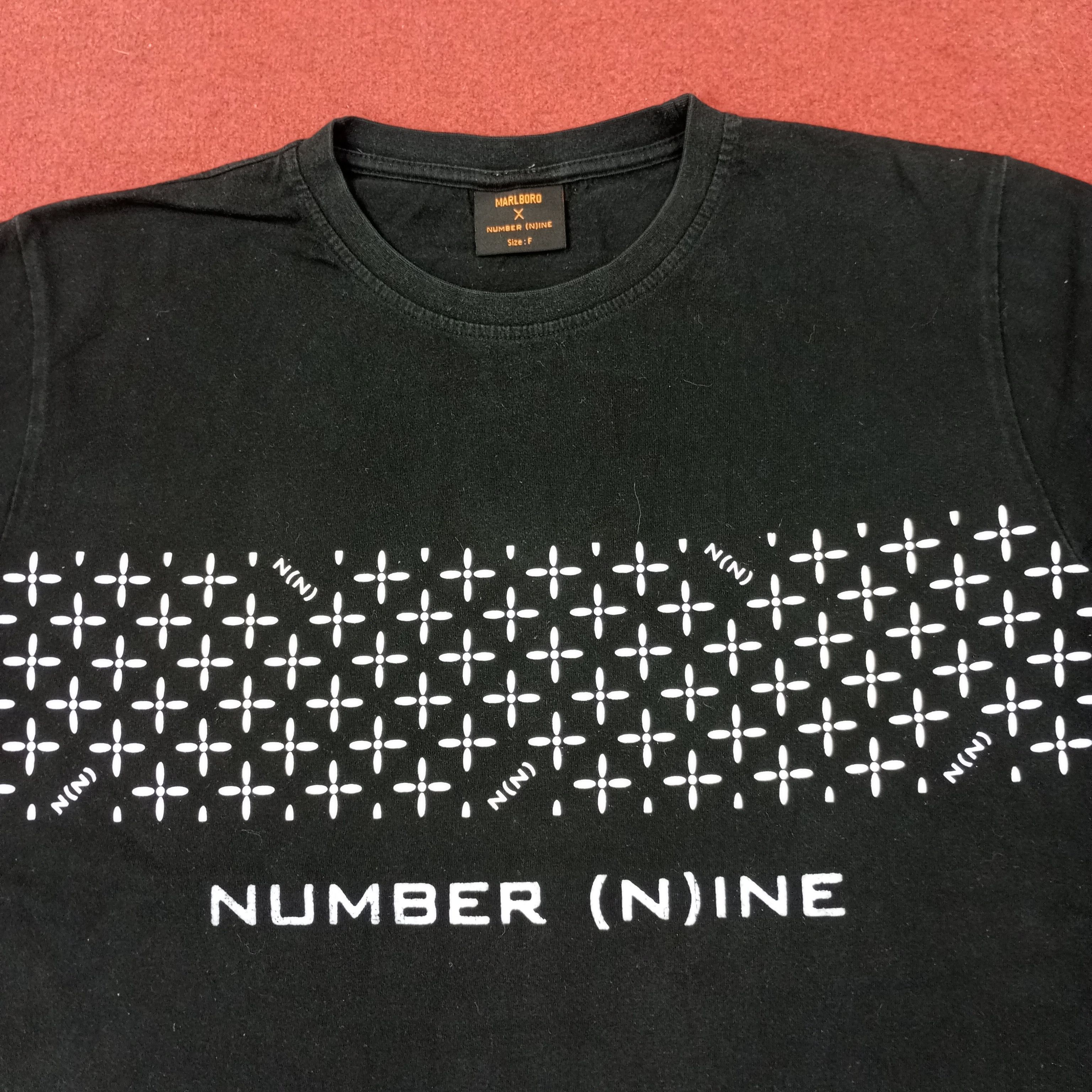 Number (N)ine Number Nine x Marlboro Japanese Brand Custom Tshirt c249n40 Size US L / EU 52-54 / 3 - 2 Thumbnail