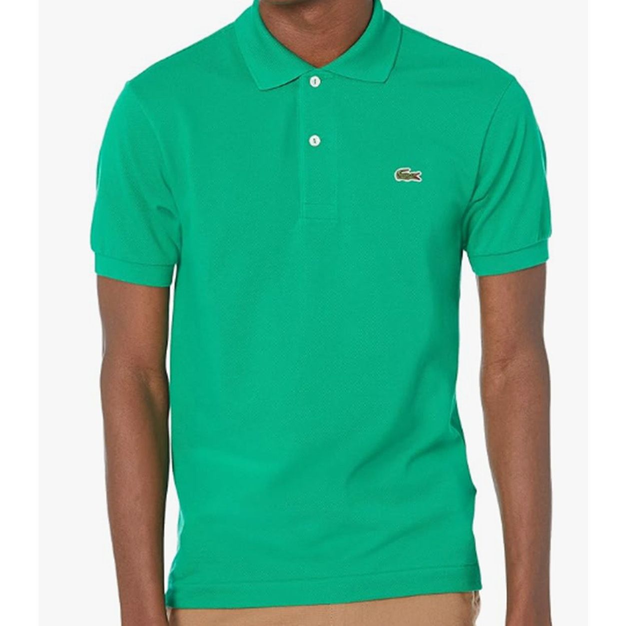 Lacoste Lacoste Men's Legacy Pique Polo Shirt Grassy Bank Green S Size US S / EU 44-46 / 1 - 1 Thumbnail