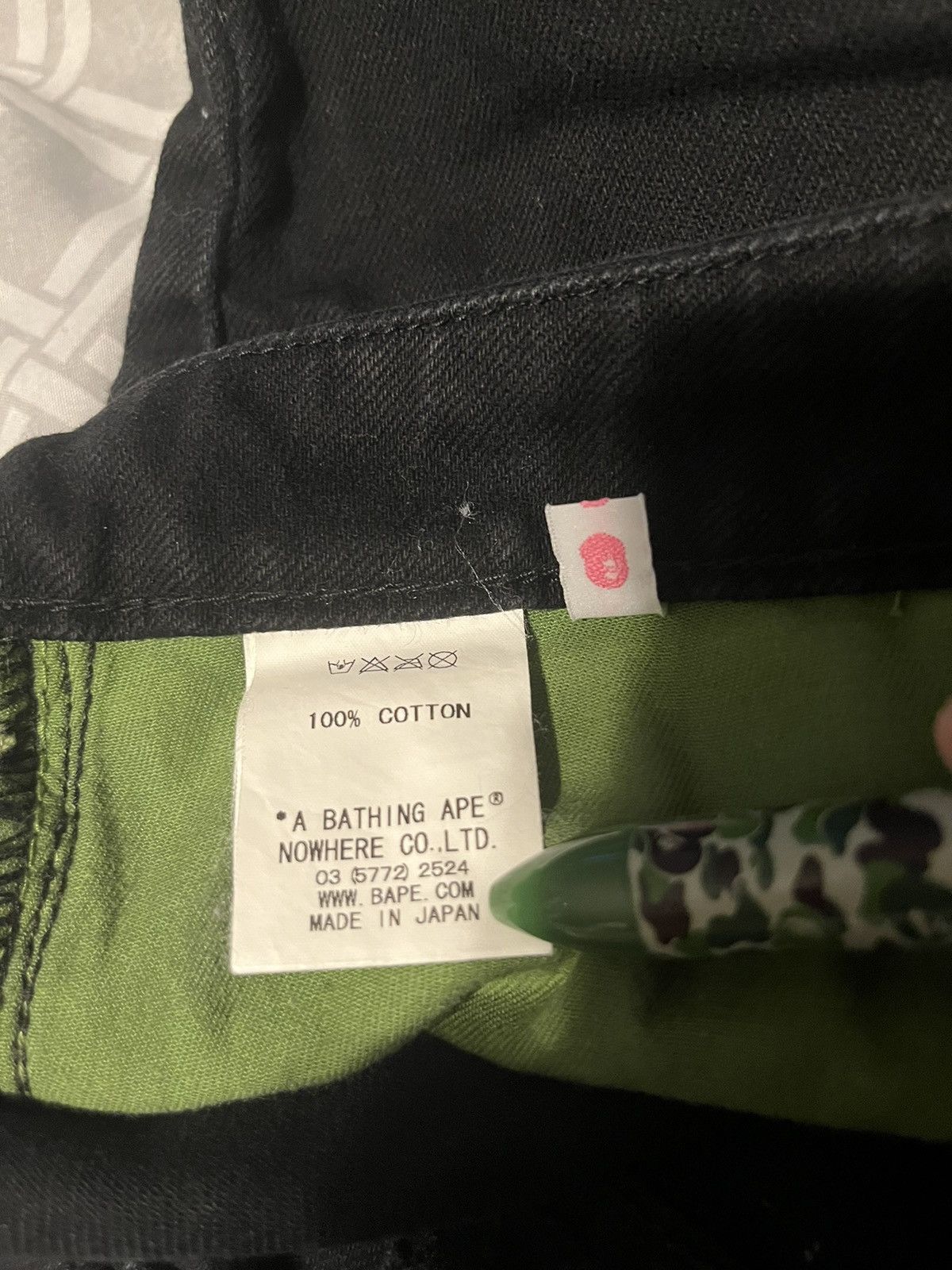 Bape Star Jeans Black