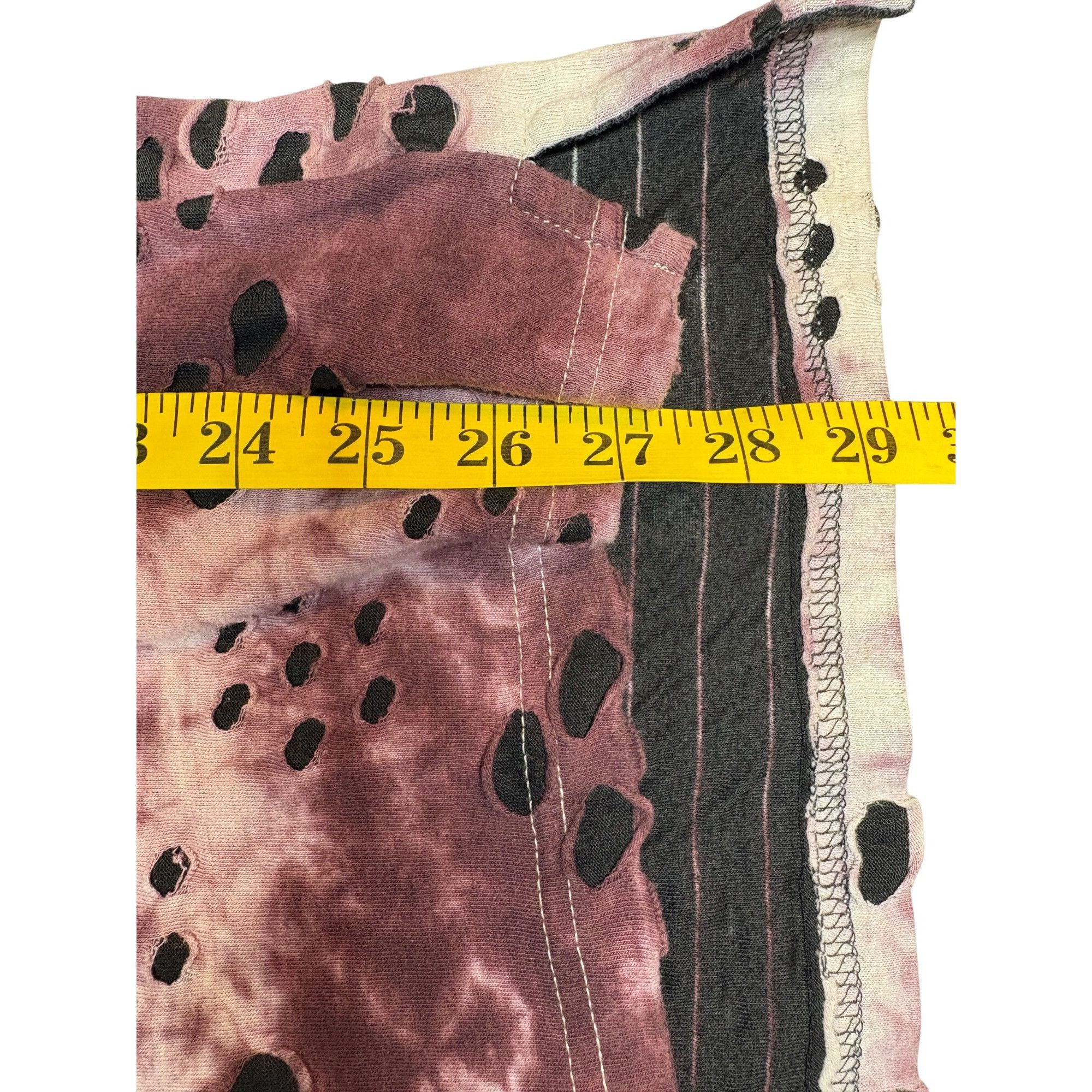 Hudson Outerwear Hudson Outerwear Womans Tie-Dye Distressed Long-Sleeve Shir Size M / US 6-8 / IT 42-44 - 7 Thumbnail