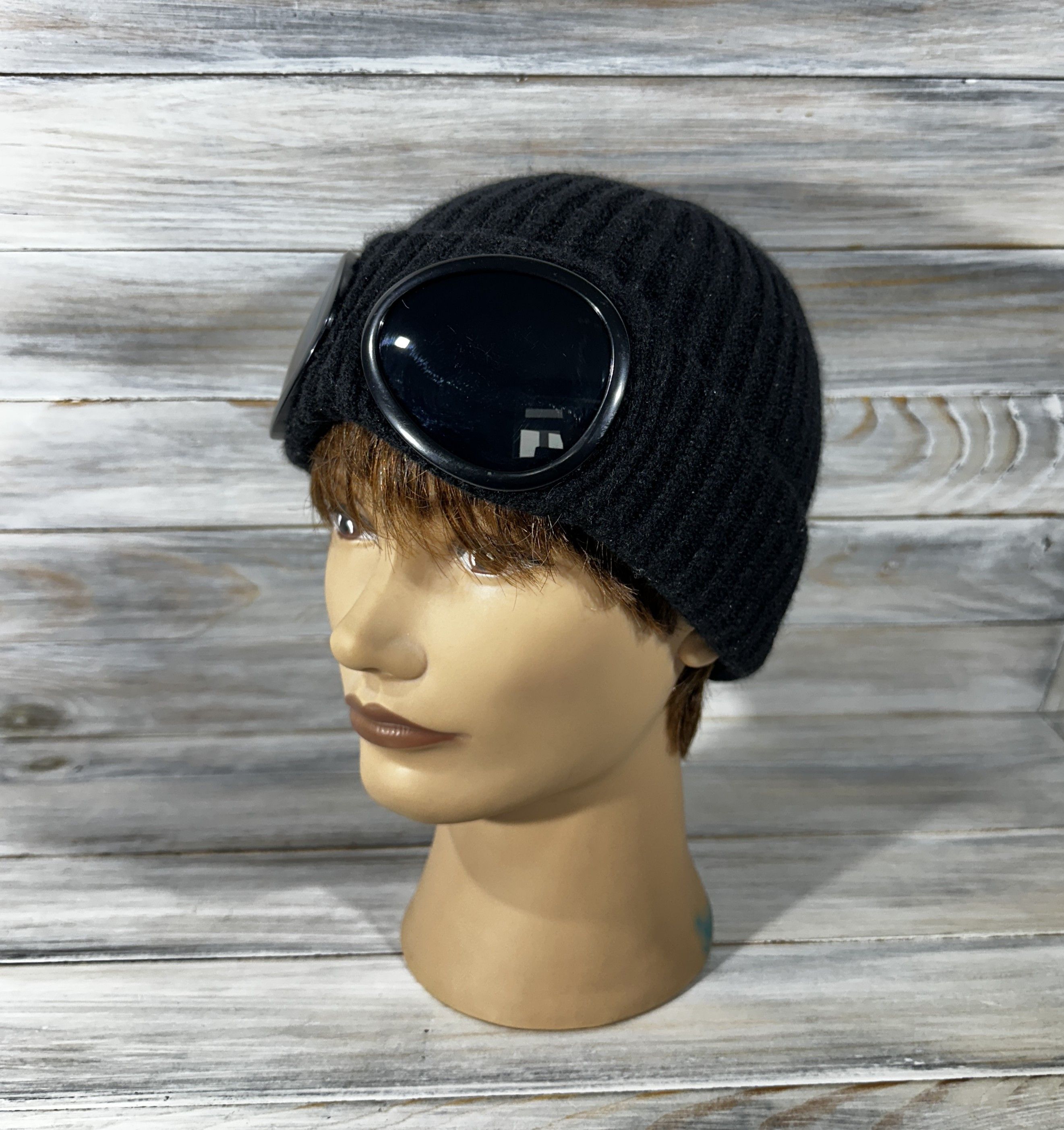 C.P. Company Goggles-detail Ribbed Beanie | Purple | FARFETCH AO