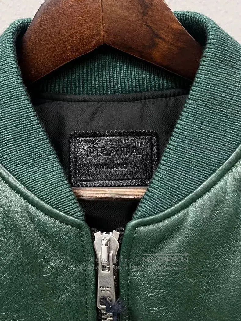 Prada Prada x Raf Simons Green Bomber Jacket. Size US S / EU 44-46 / 1 - 4 Thumbnail