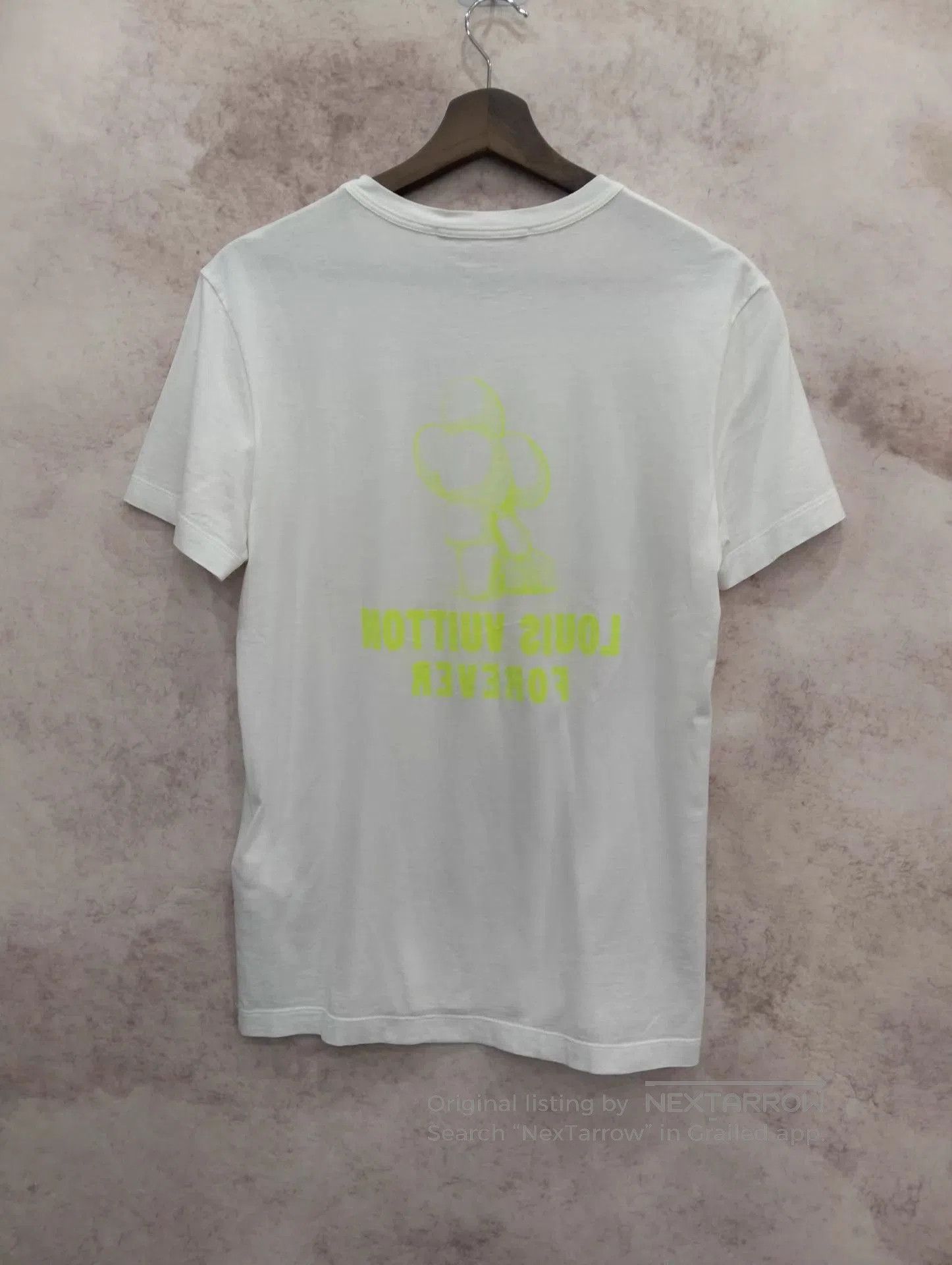 Louis Vuitton White Graphic Print Short Sleeve T. Size US XS / EU 42 / 0 - 2 Thumbnail