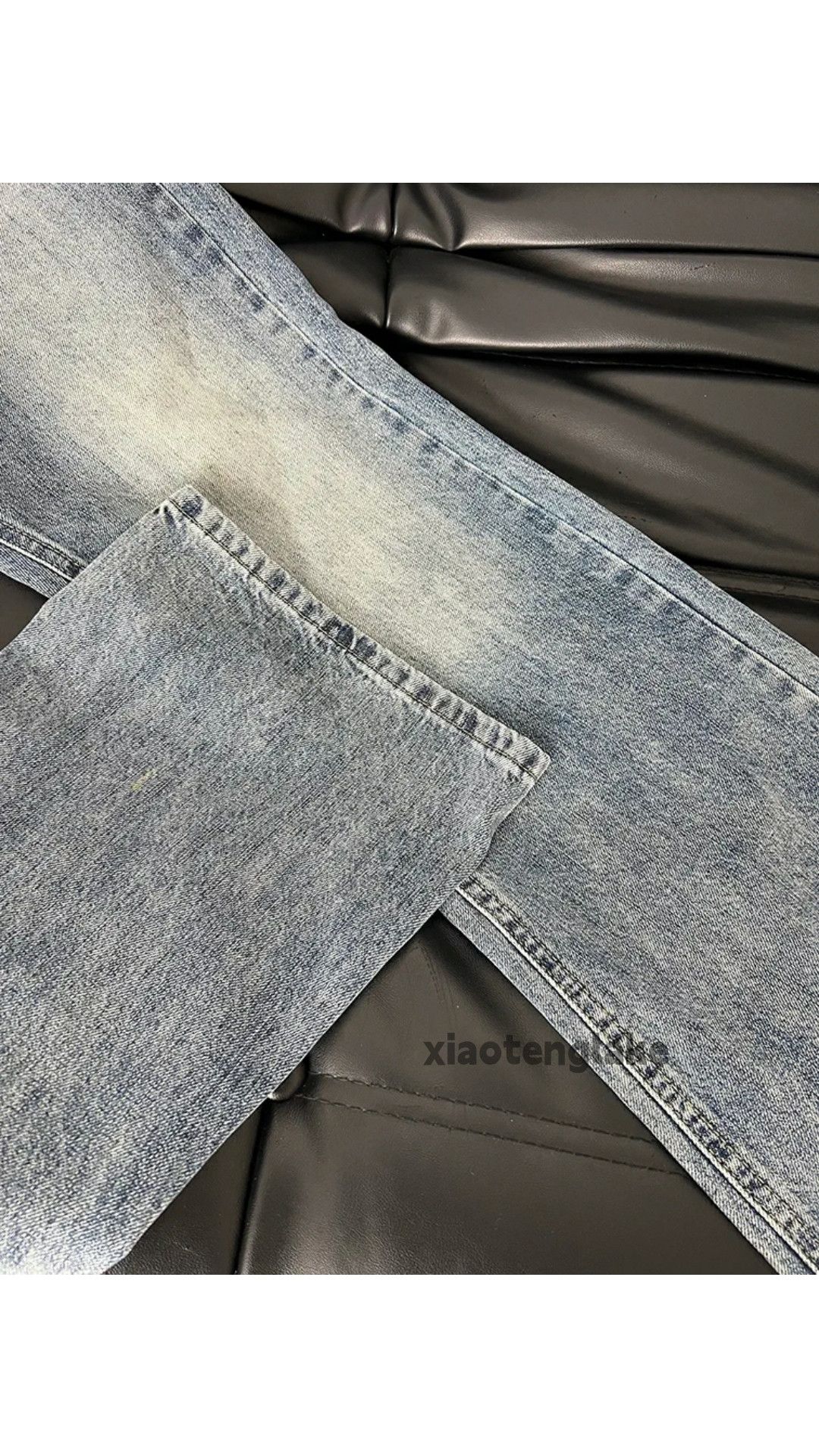 Jean × Vintage washed faded cleanfit yuppie bootcut flared jeans Size US 32 / EU 48 - 4 Thumbnail