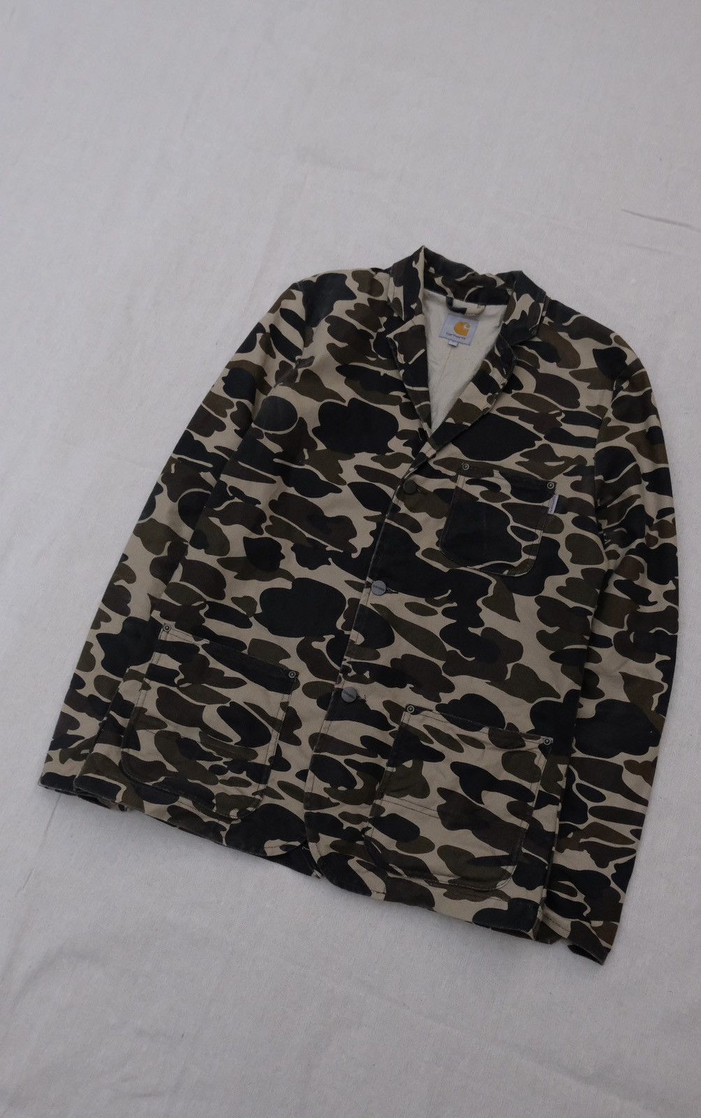 Carhartt × Vintage Vintage Carhartt Camo Jacket Size US M / EU 48-50 / 2 - 1 Thumbnail