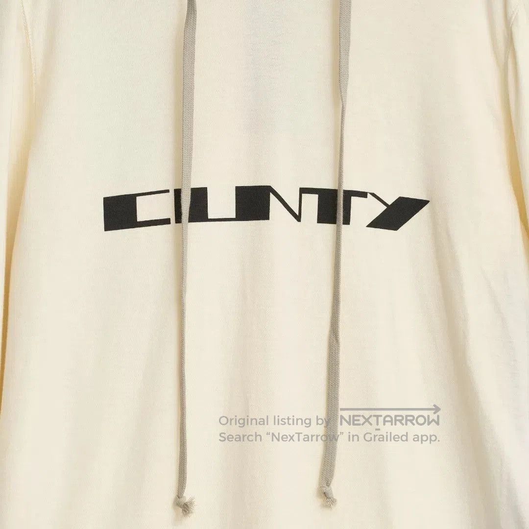 Rick Owens Rick Owens Men's Letter Print Hoodie. Size US M / EU 48-50 / 2 - 3 Thumbnail