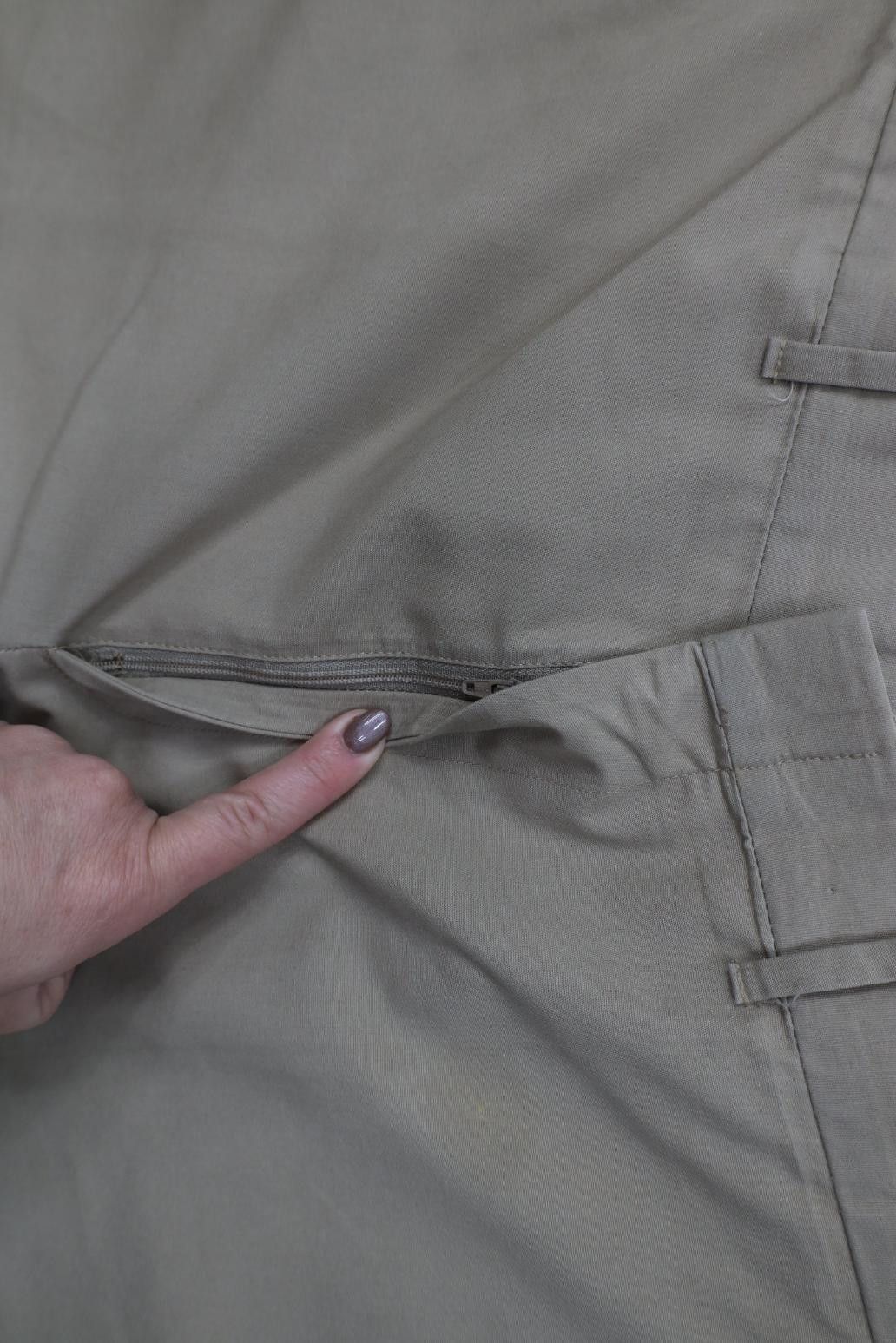 Orvis Vintage 70s Orvis Flared Wide Leg Chino Pants Beige USA Size US 38 / EU 54 - 7 Thumbnail