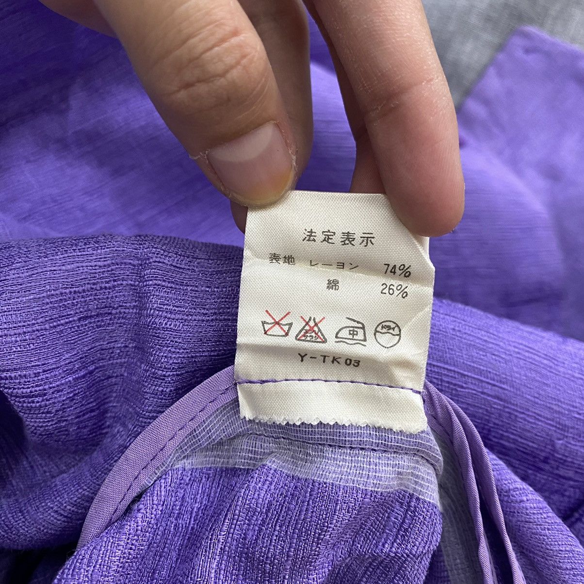 Dior CHRISTIAN MISS DIOR Button Up Purple Dress Jacket Size S / US 4 / IT 40 - 6 Thumbnail