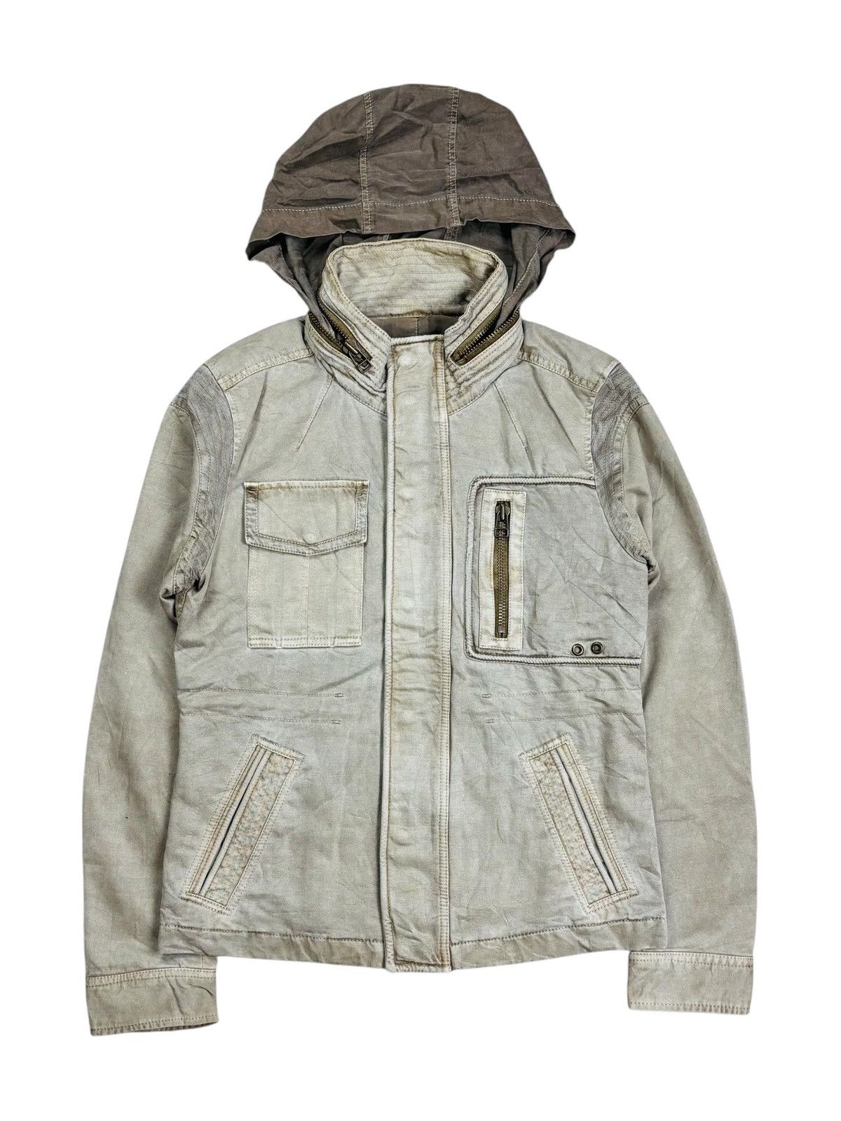 GOA Archive Plag Plag - Apocalypse Style Mud Wash Bono Jacket Size US M / EU 48-50 / 2 - 2 Thumbnail