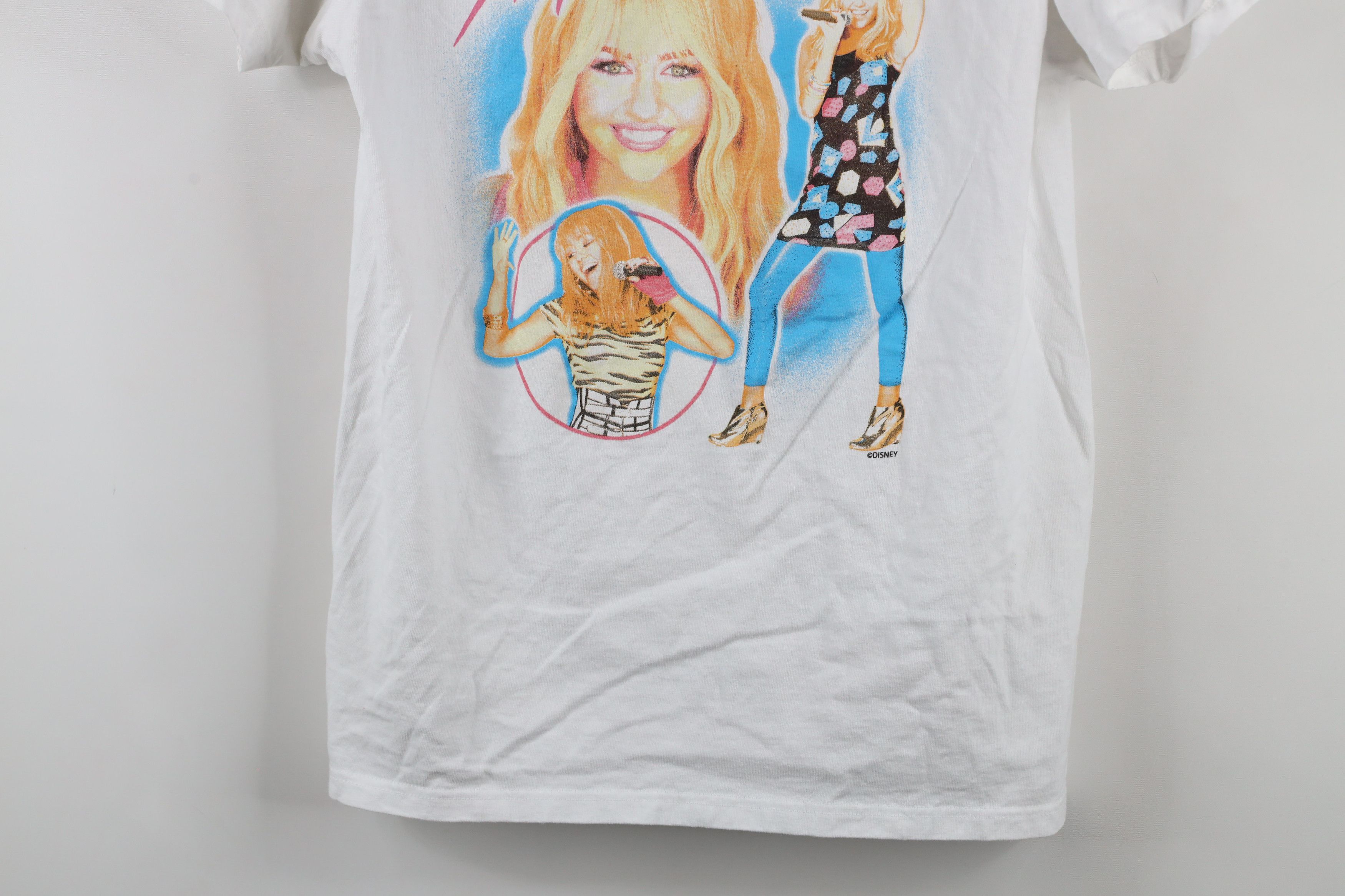 Vintage Vintage Y2K Miley Cyrus Hannah Montana T-Shirt White Size M / US 6-8 / IT 42-44 - 3 Thumbnail