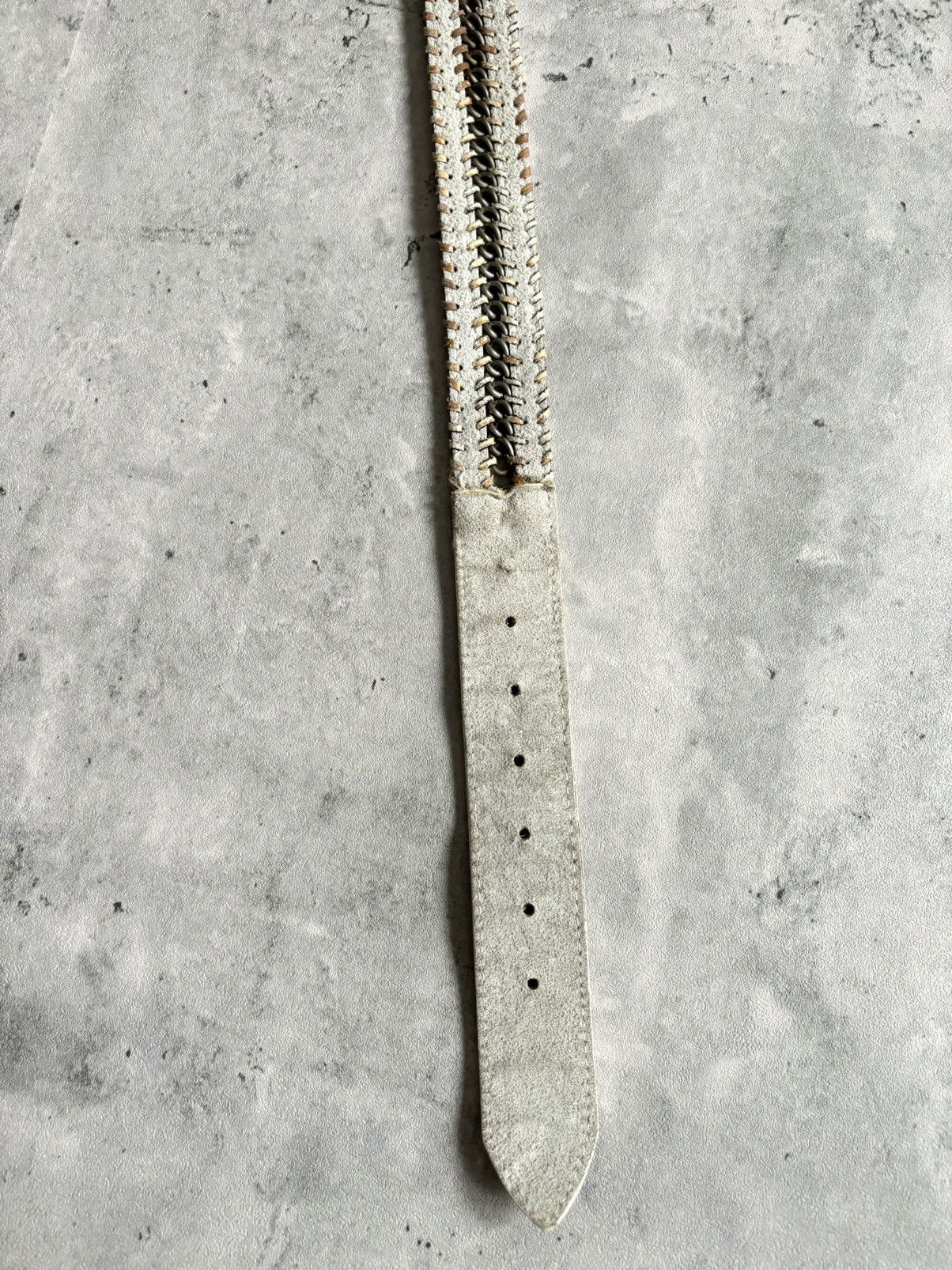If Six Was Nine Leather Good Design Chain Belt 🐦 Size ONE SIZE - 10 Thumbnail
