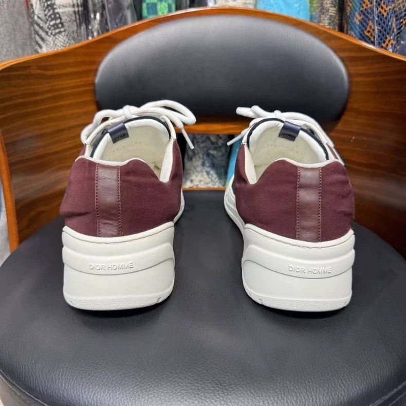 Dior Dior Homme blue red low top sneakers Size US 12 / EU 45 - 2 Thumbnail