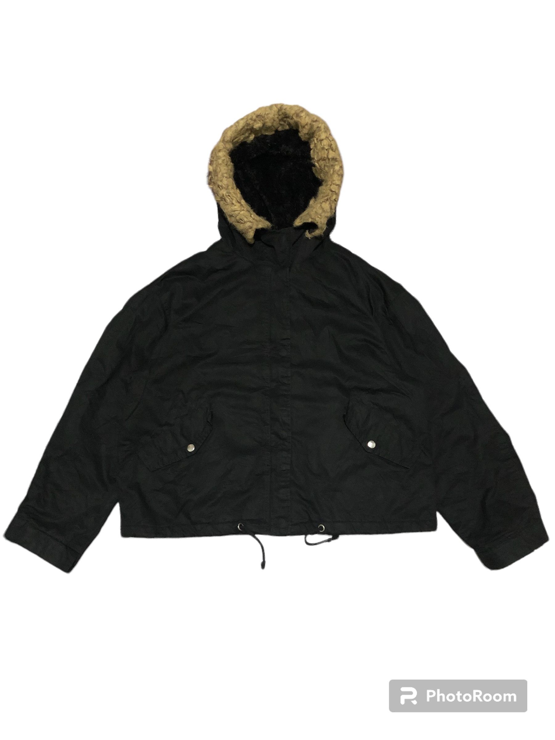 Le Grande Bleu (L.G.B.) Love Tree Japanese boxy Faux Fur Jacket Size US L / EU 52-54 / 3 - 3 Thumbnail