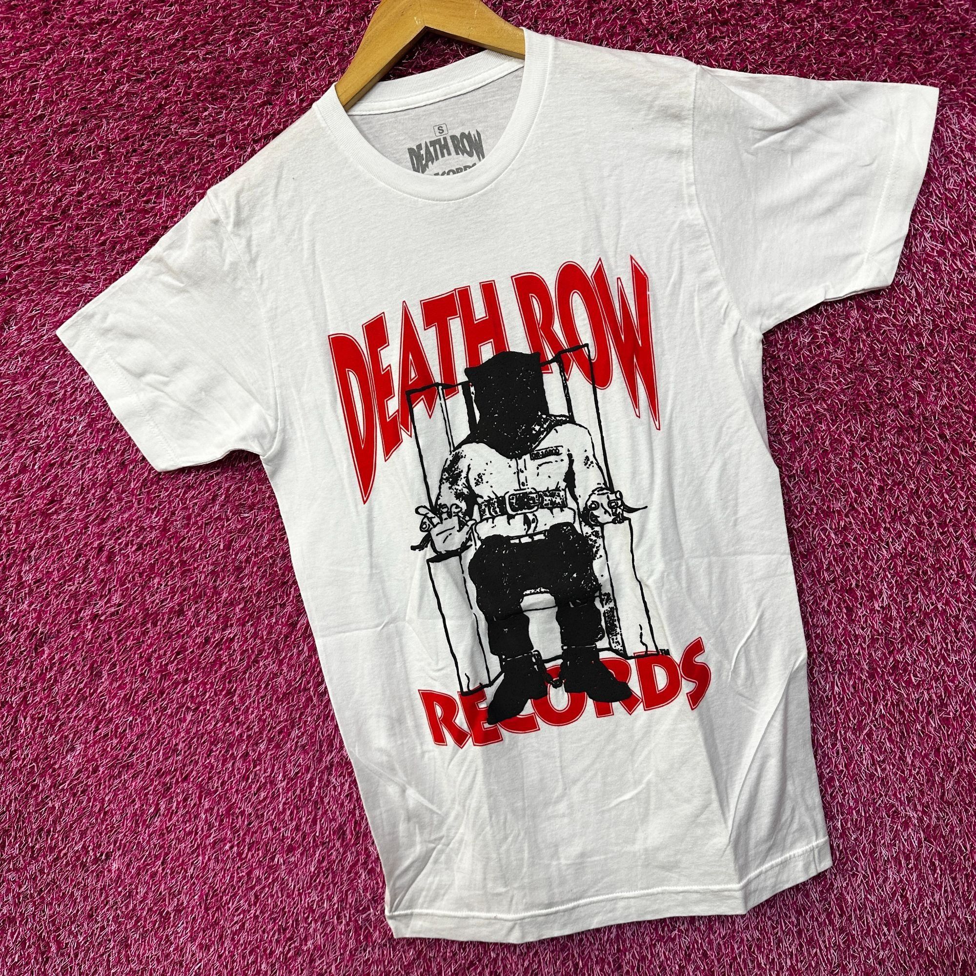 Death Row Records Death Row Records Puffy Electric Chair Inmate Logo Rap Tee S Size US S / EU 44-46 / 1 - 3 Thumbnail