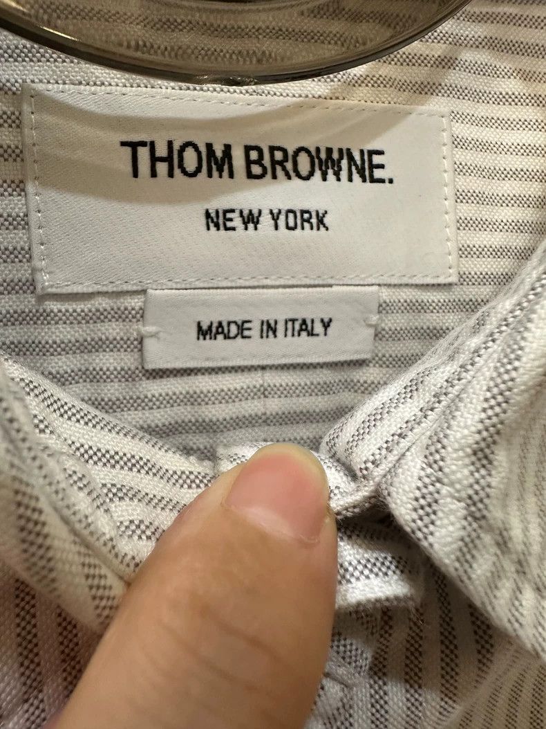 Thom Browne Thom Browne Striped shirt Size US XXS / EU 40 - 4 Thumbnail