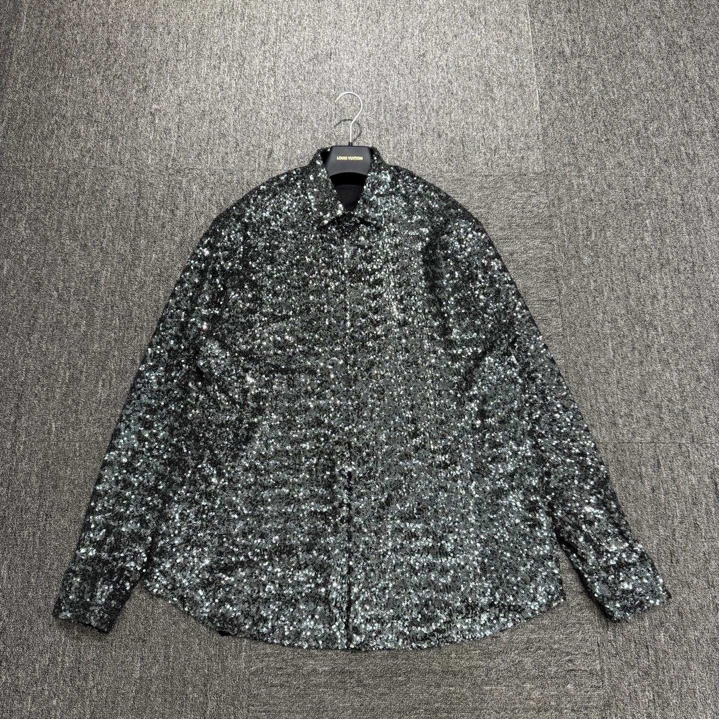 Dior Dior Sequin All Over Print Shirt 39 Size US M / EU 48-50 / 2 - 1 Thumbnail