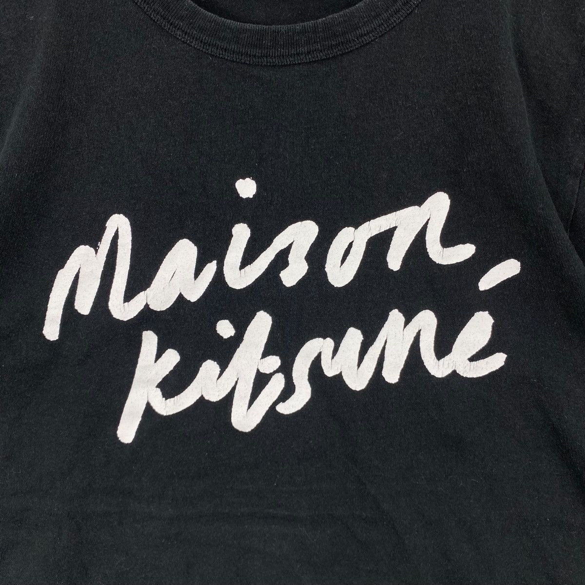 Maison Kitsune MAISON KITSUNE Logo Graphic Tee Shirt Size US M / EU 48-50 / 2 - 3 Thumbnail