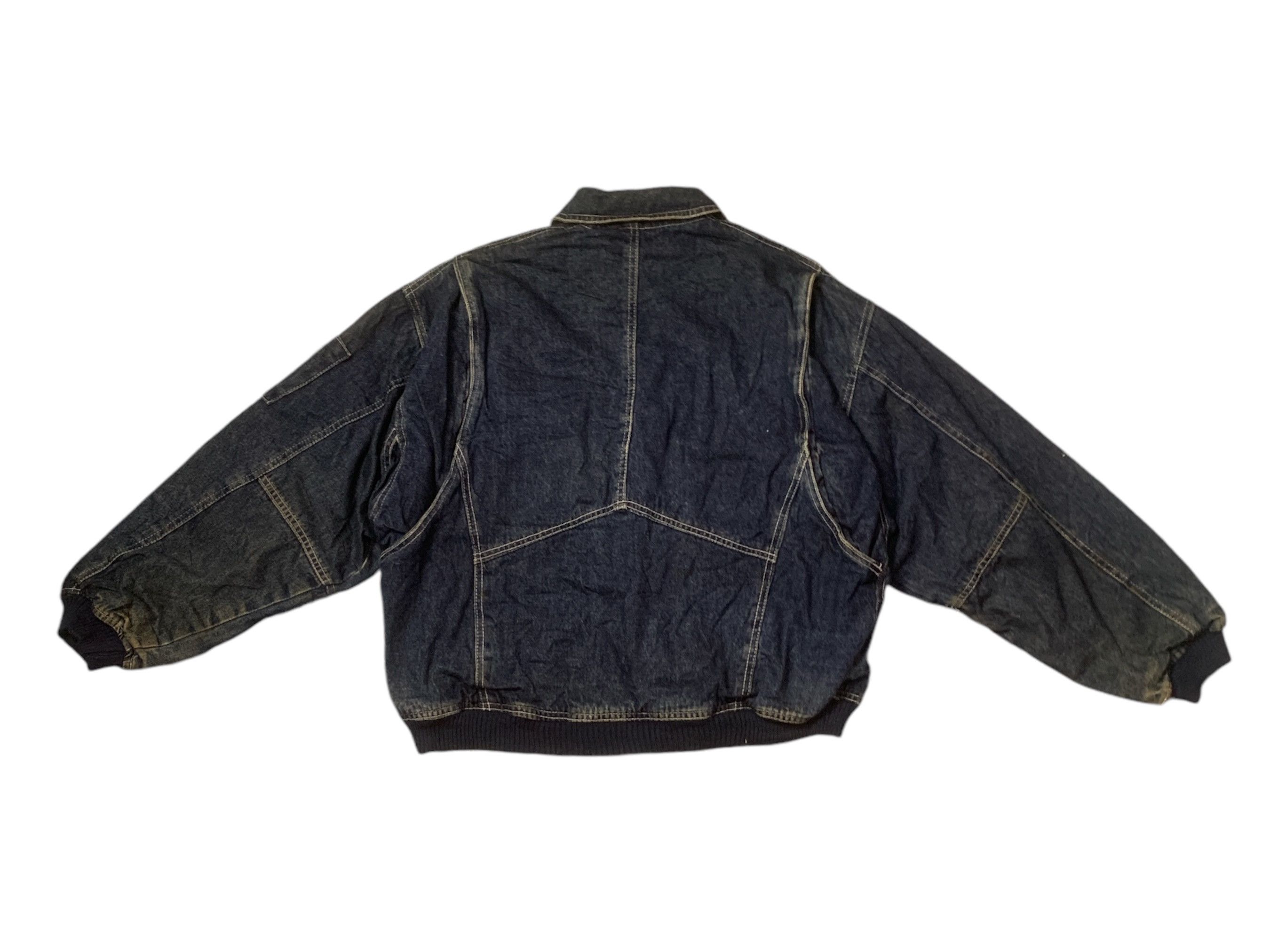 Japanese Brand Rare Design Vintage World Wide Bobson Denim Jackets Size US L / EU 52-54 / 3 - 2 Thumbnail