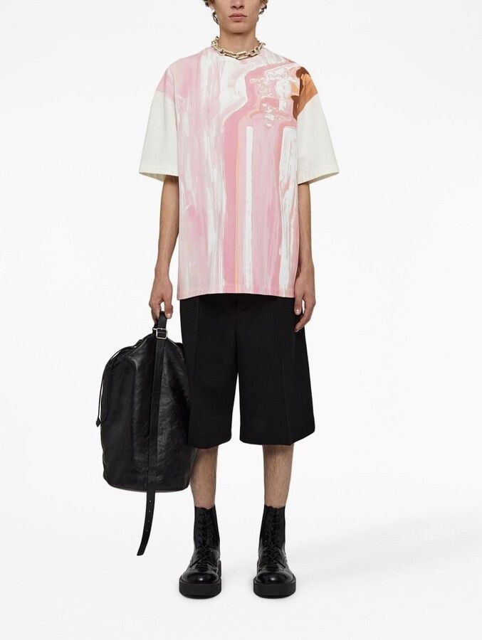 Jil Sander o1loc1c1124 T-Shirt in Multicolor Size US L / EU 52-54 / 3 - 2 Thumbnail
