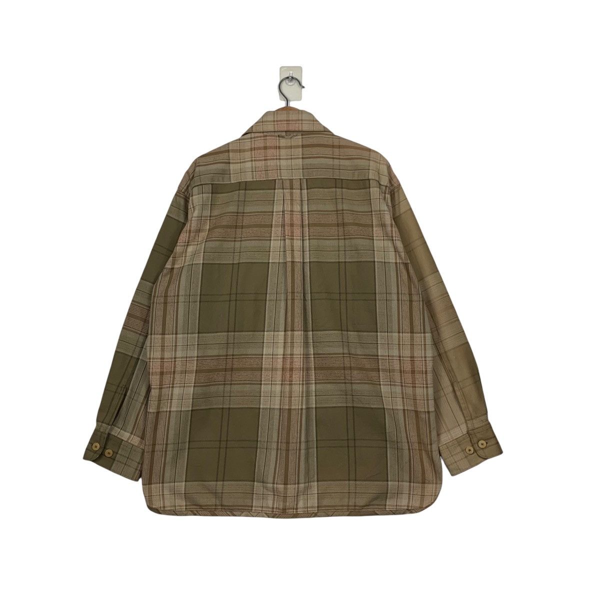 Timberland Vintage 90's TIMBERLAND Checked Flannel Jacket #2588-C117 Size US M / EU 48-50 / 2 - 7 Thumbnail