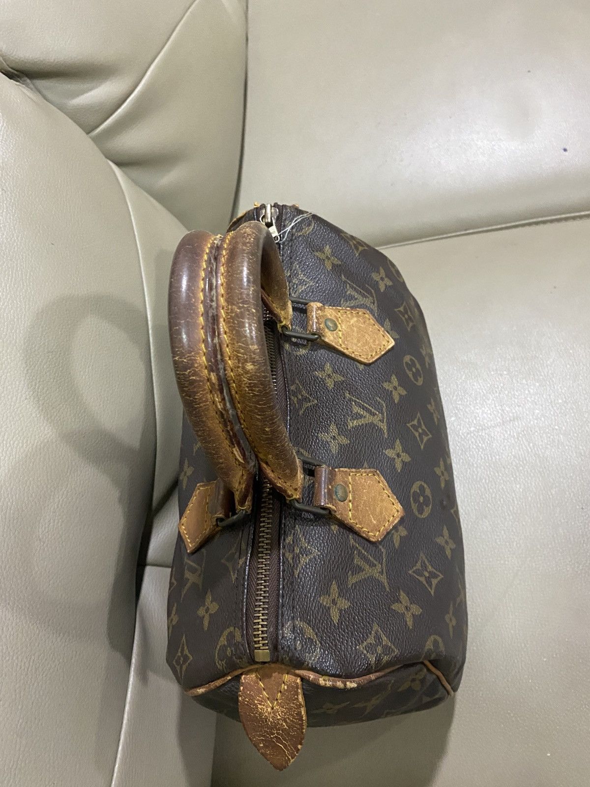 Louis Vuitton Authentic Vintage Louis Vuitton Monogram Speedy 30 Size ONE SIZE - 9 Thumbnail