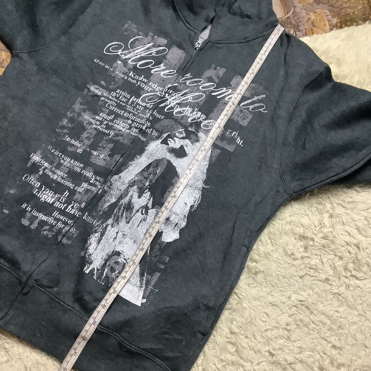 14th Addiction × Hysteric Glamour × If Six Was Nine 2000's More Room to Move Collins Hoodie Poem Style Size US L / EU 52-54 / 3 - 8 Thumbnail