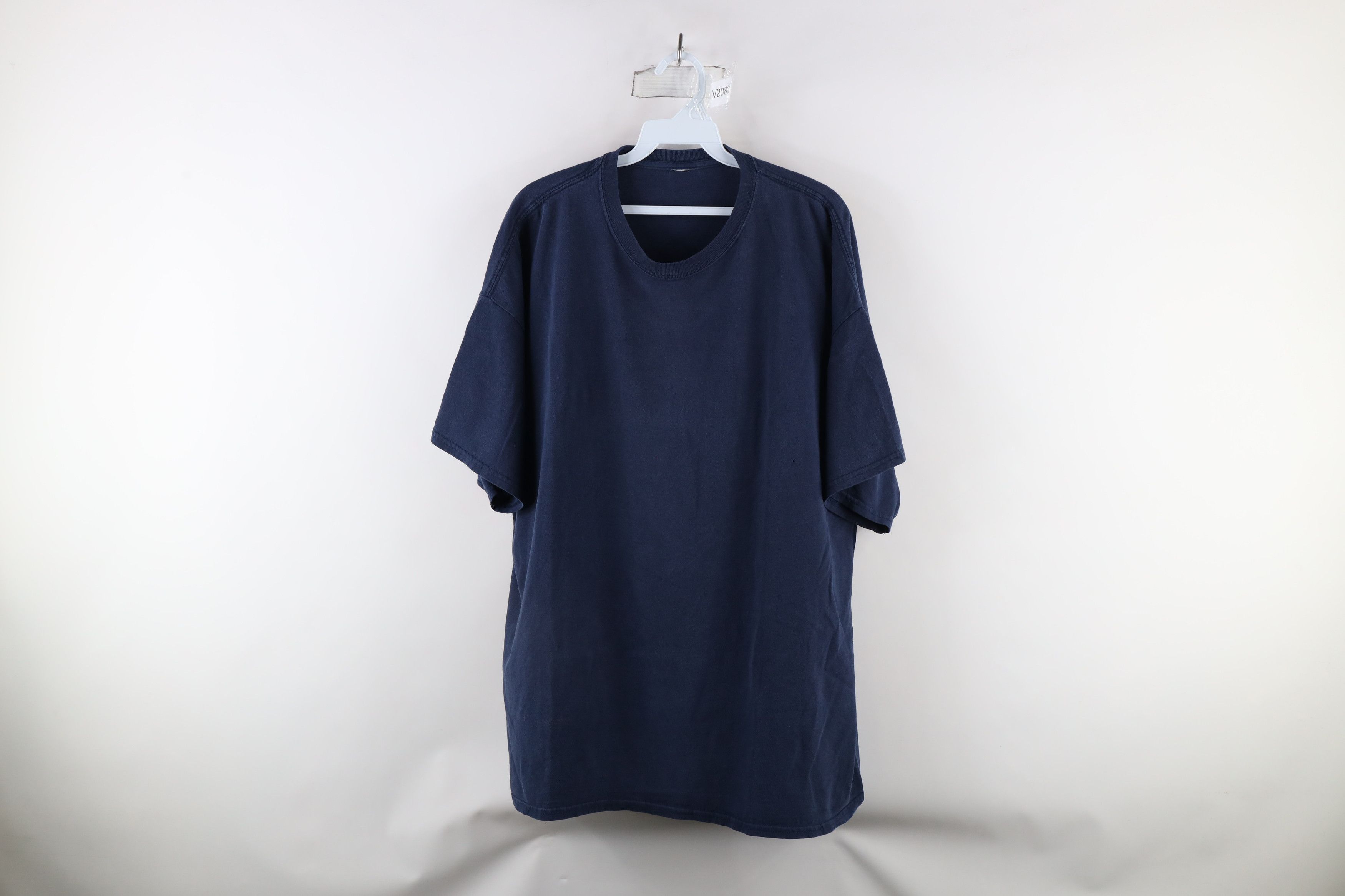 Vintage Vintage 90s Streetwear Blank Short Sleeve T-Shirt Cotton Size US XXL / EU 58 / 5 - 1 Thumbnail