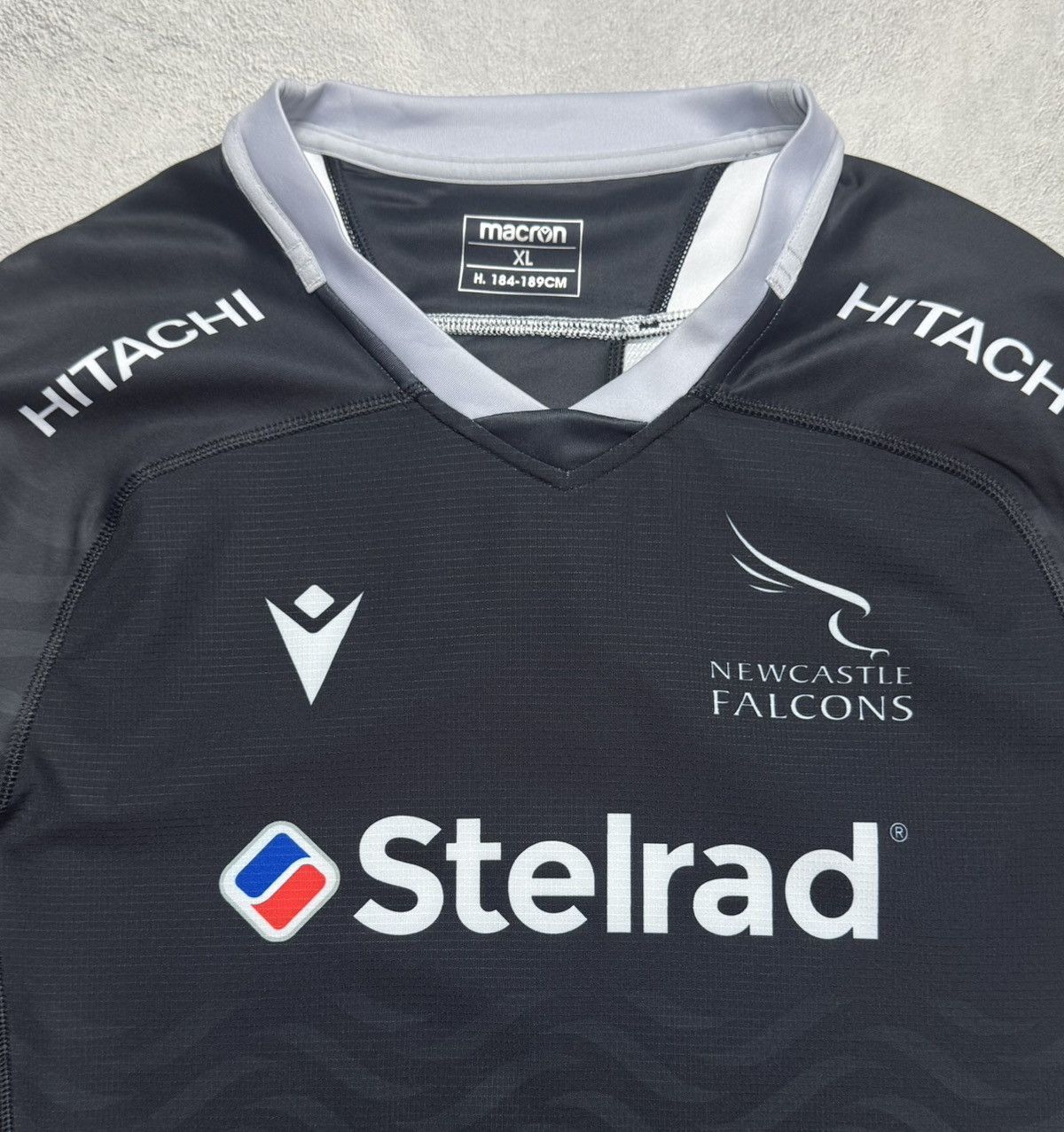 Macron Newcastle Falcons 2019 2020 Home Rugby Shirt Jersey Macron Size US XL / EU 56 / 4 - 7 Thumbnail