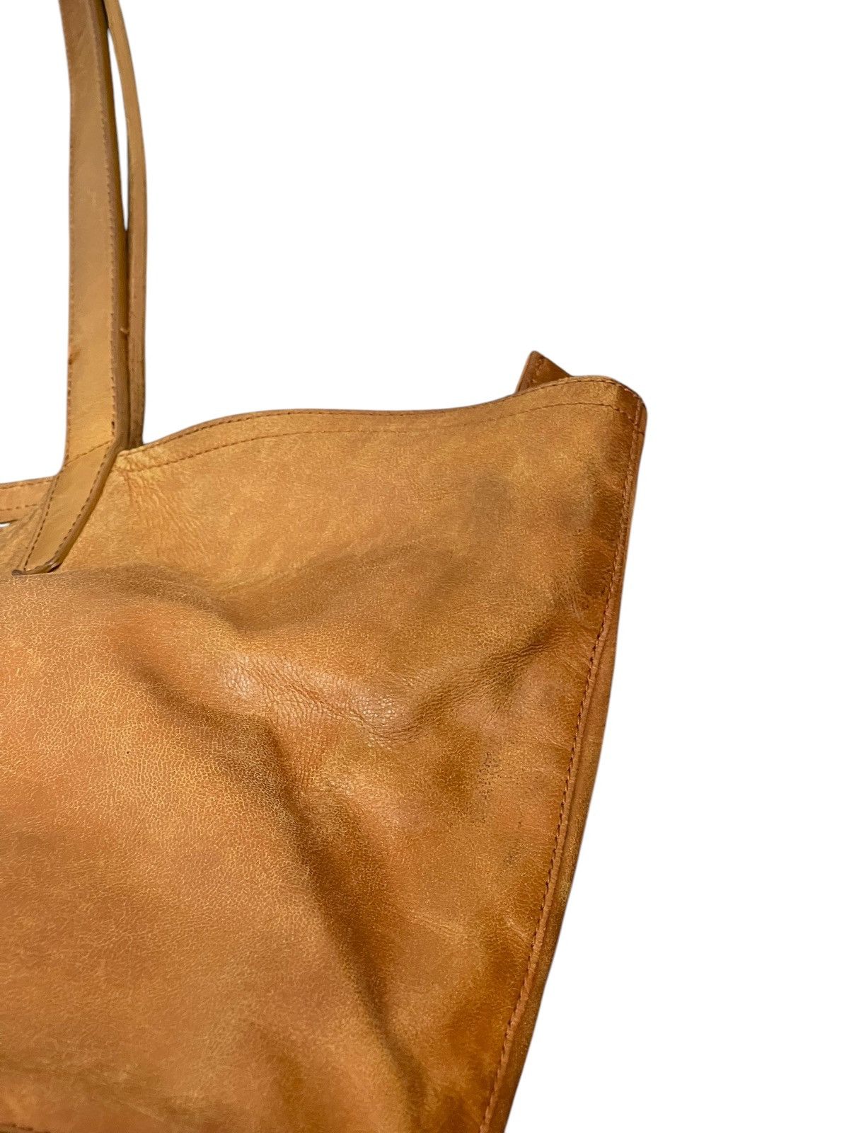 Genuine Leather Full Leather Patina Zeha Tote Shoulder Bag 1🟩7 Size ONE SIZE - 12 Thumbnail