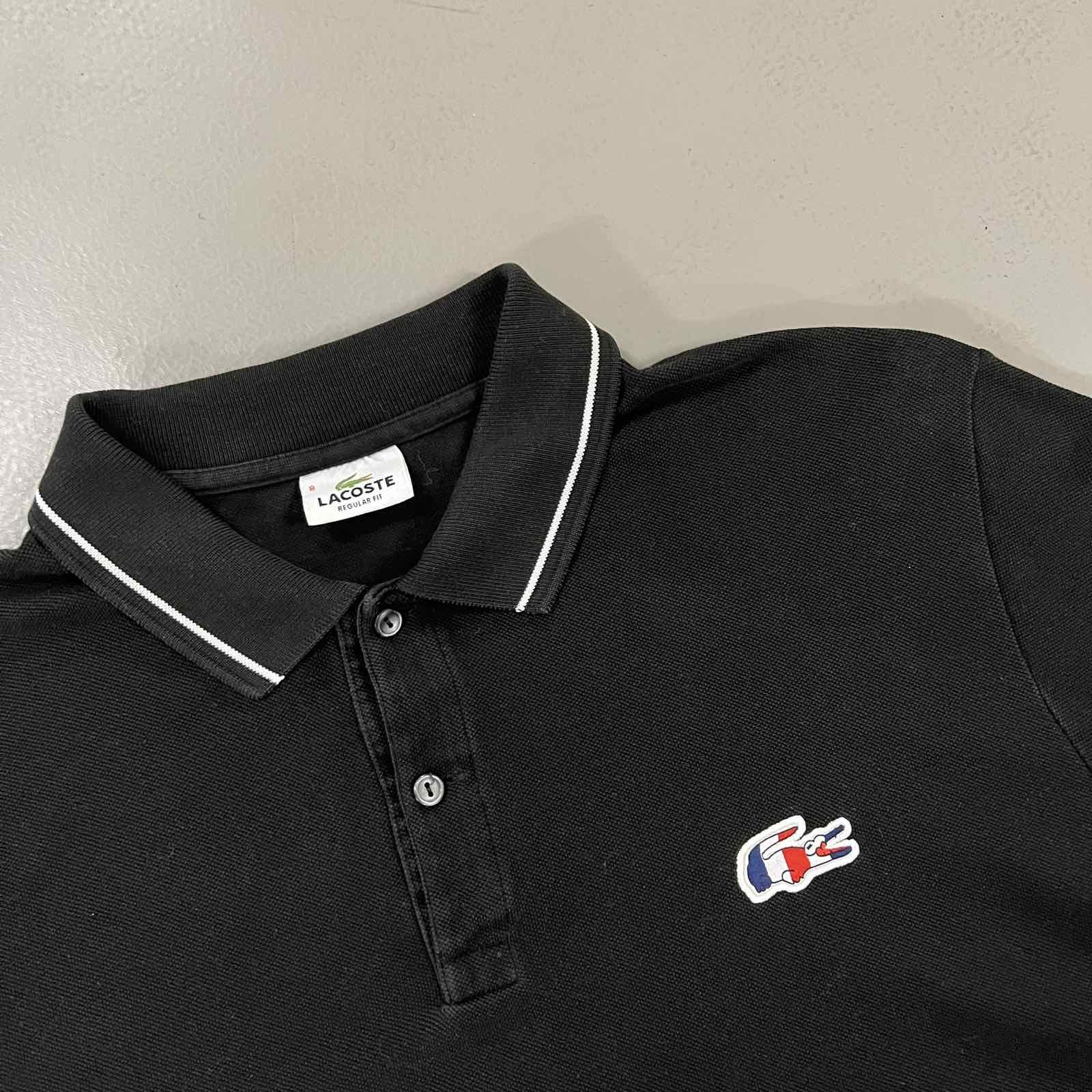 Lacoste Lacoste France Flag Polo T Shirt Sz XL Size US XL / EU 56 / 4 - 3 Thumbnail