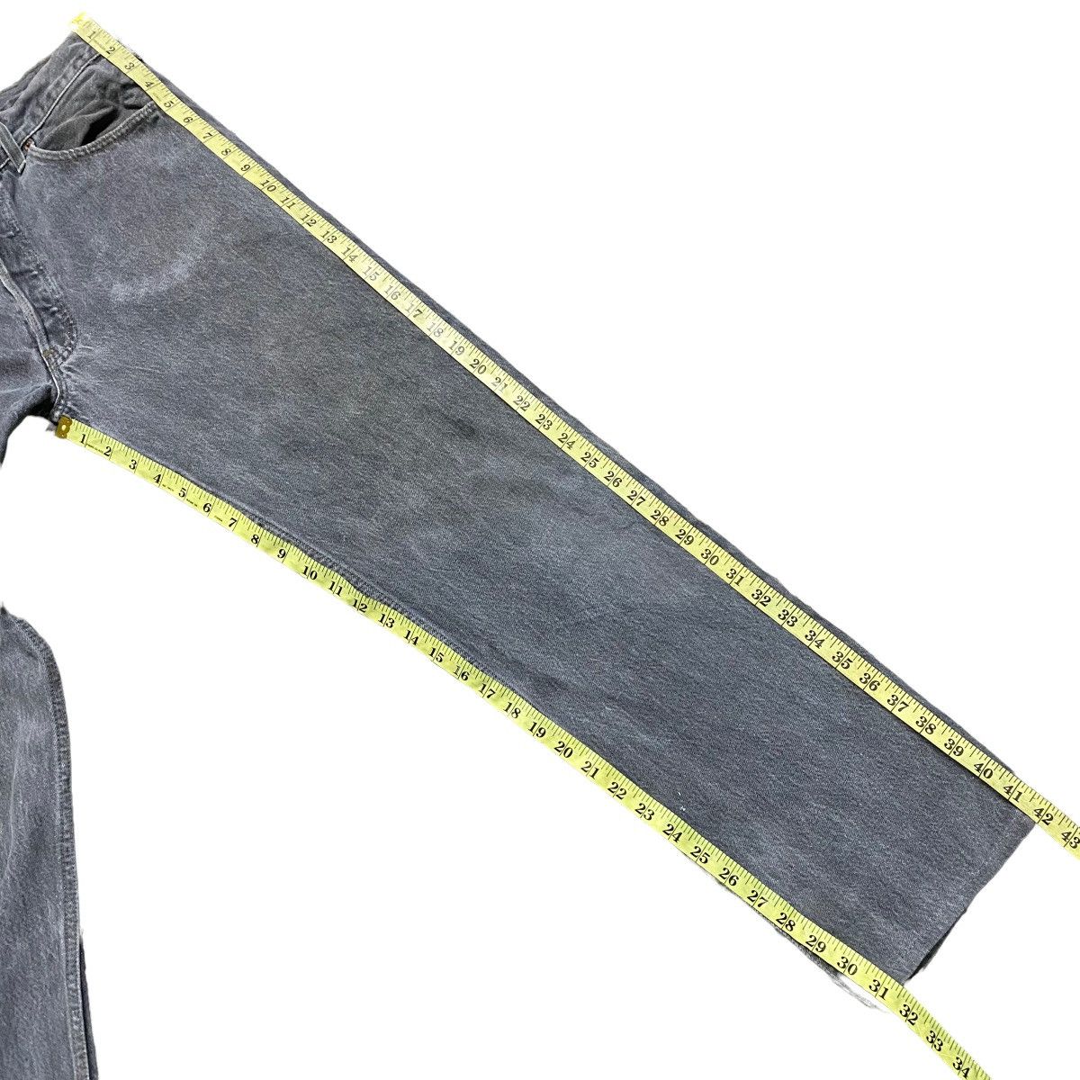 Levi's Vintage 90s Levis 501 Charcoal Jeans 32x31 Made in USA Size US 32 / EU 48 - 18 Thumbnail