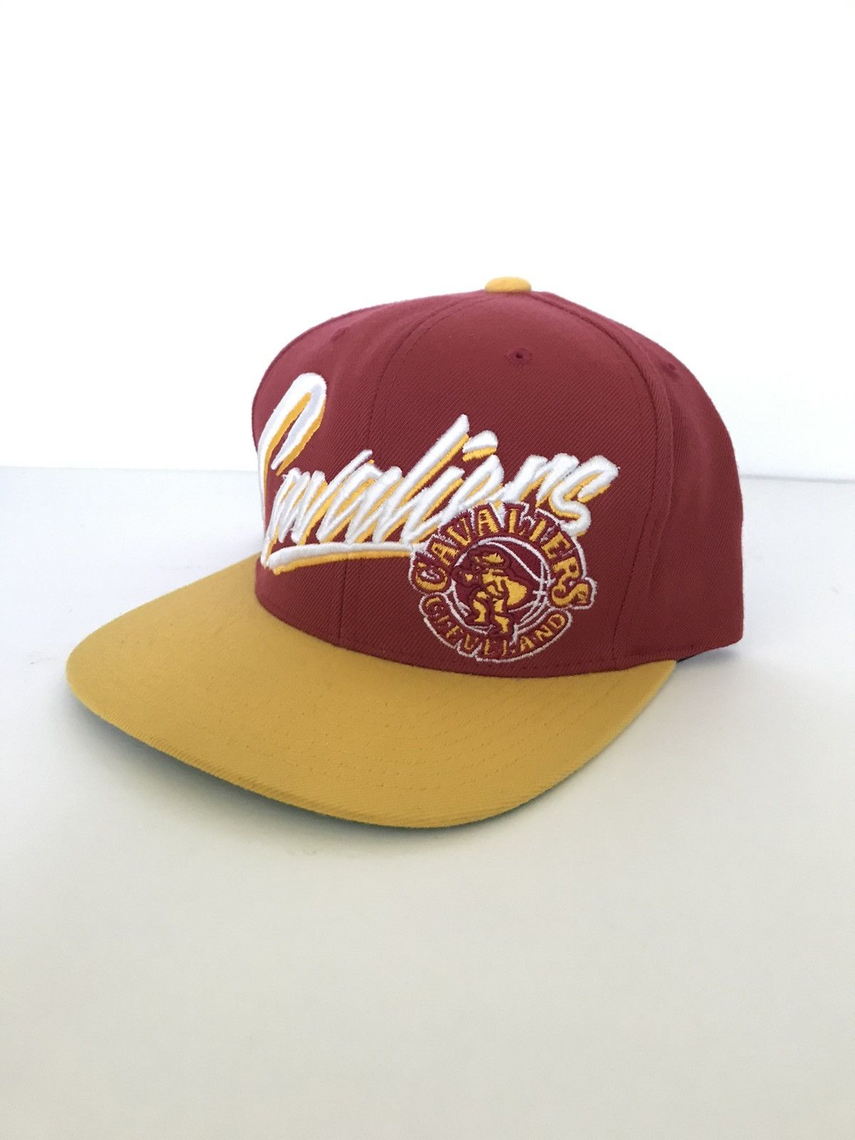 Mitchell & Ness Cleveland Cavaliers Snapback Hat Size ONE SIZE - 3 Thumbnail